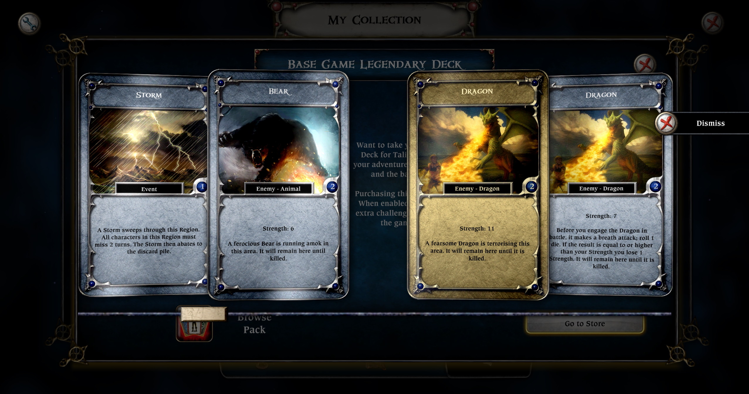 Talisman - Legendary Deck - Base Game screenshot 1