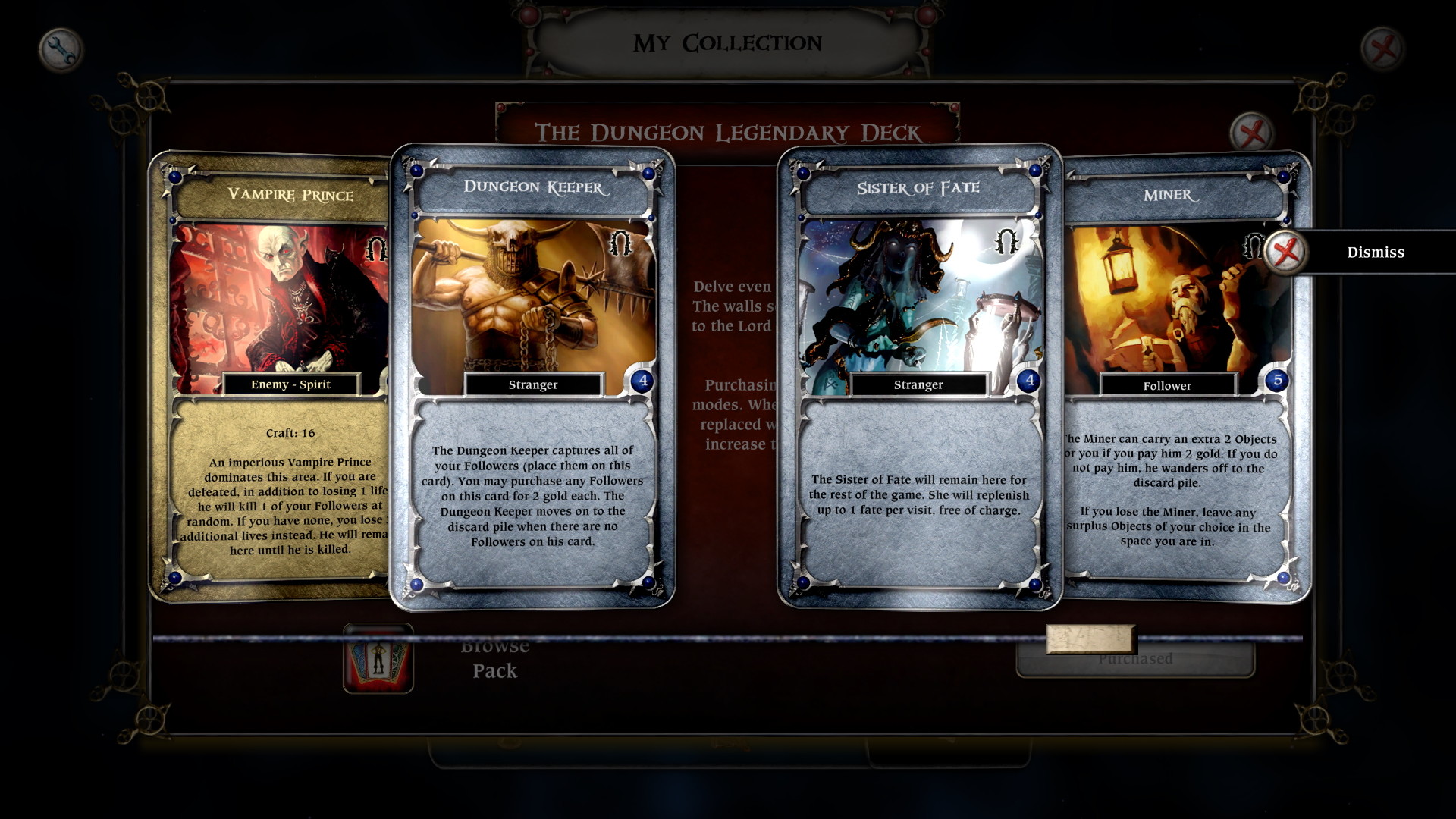Talisman - Legendary Deck - The Dungeon screenshot 2