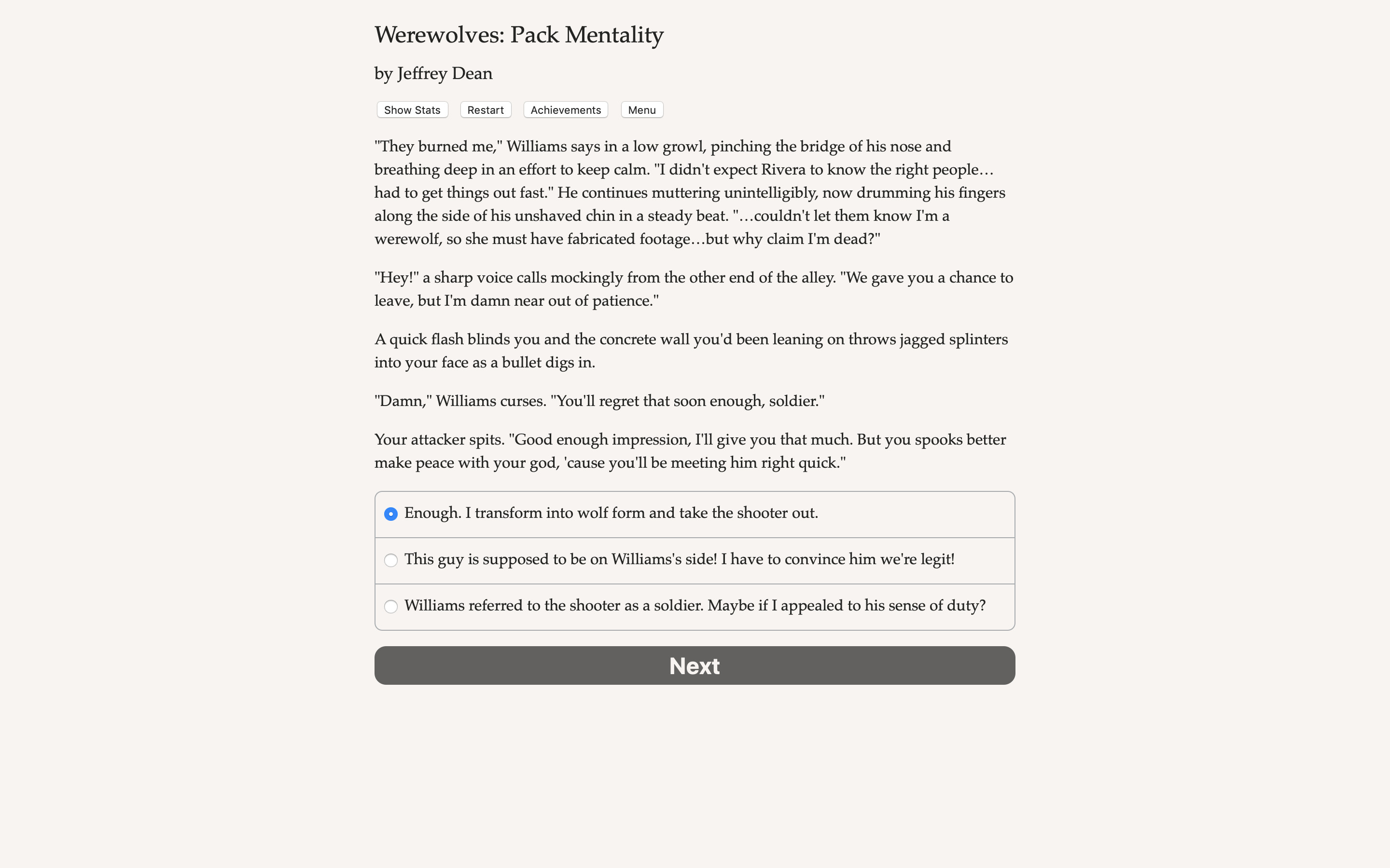 Werewolves 2: Pack Mentality screenshot 1