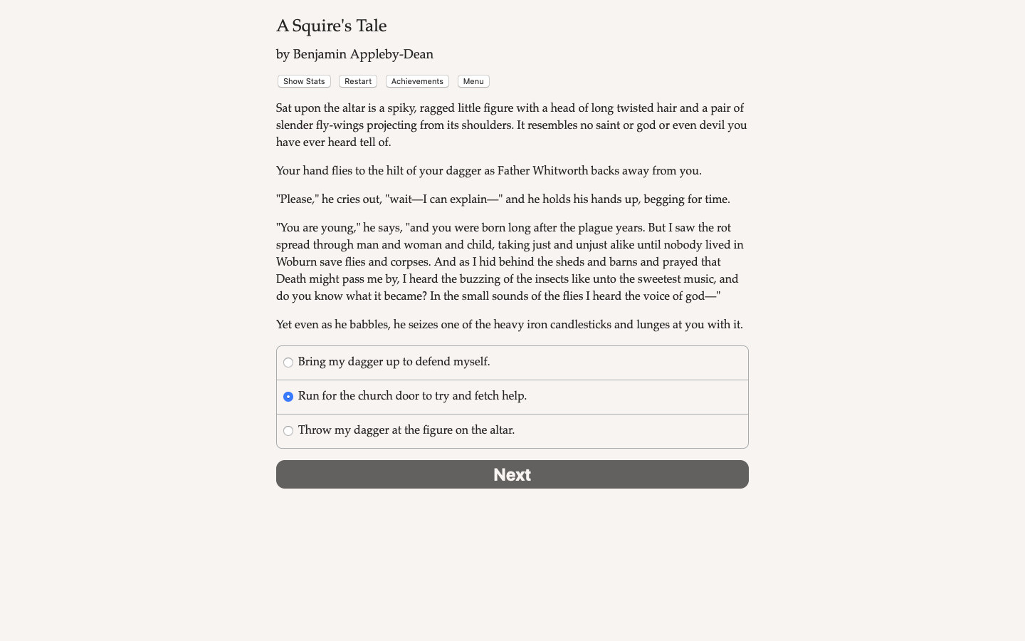 A Squire's Tale screenshot 1