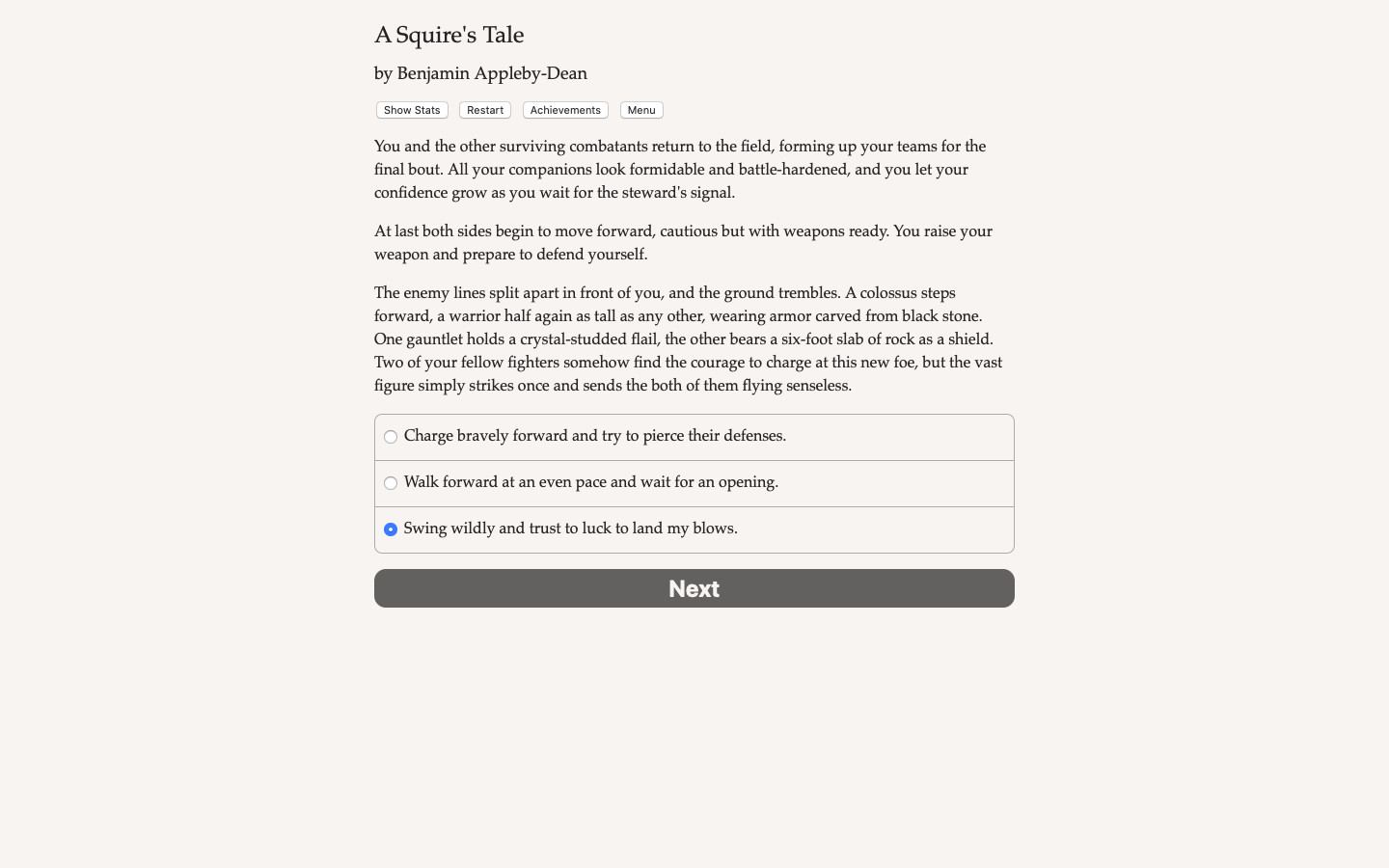 A Squire's Tale screenshot 4