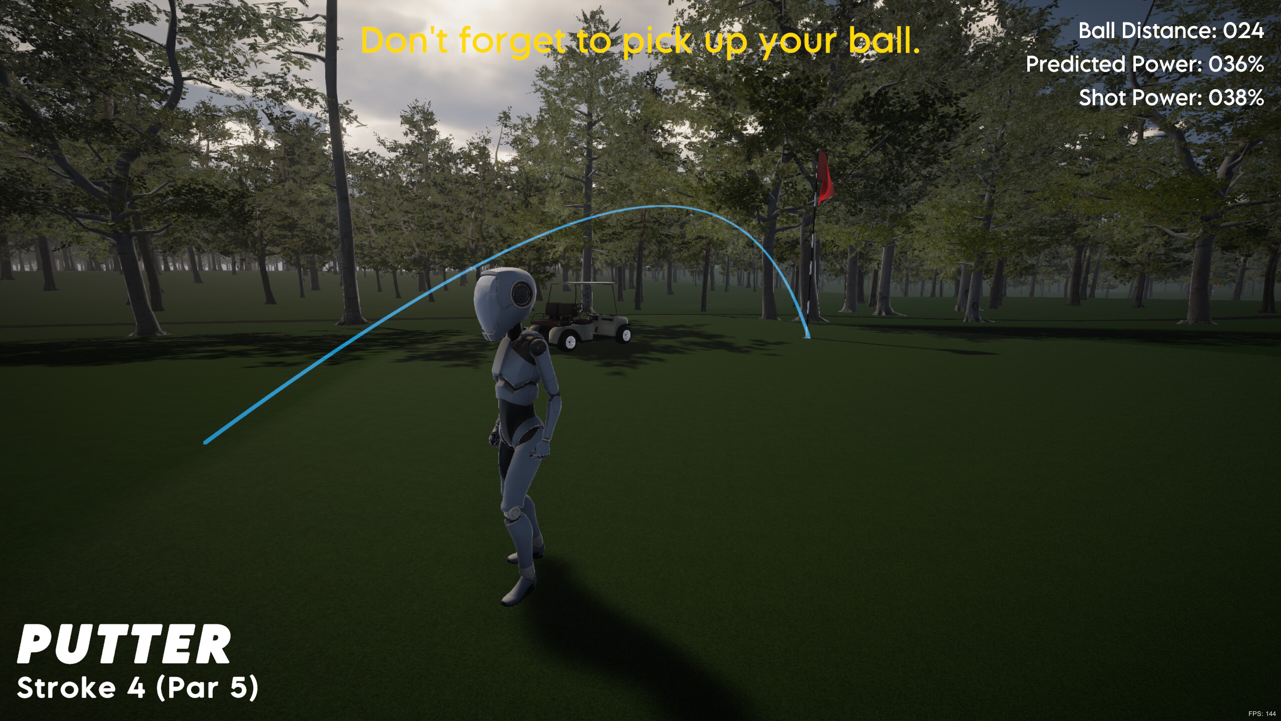 Physics Based Golf screenshot 6