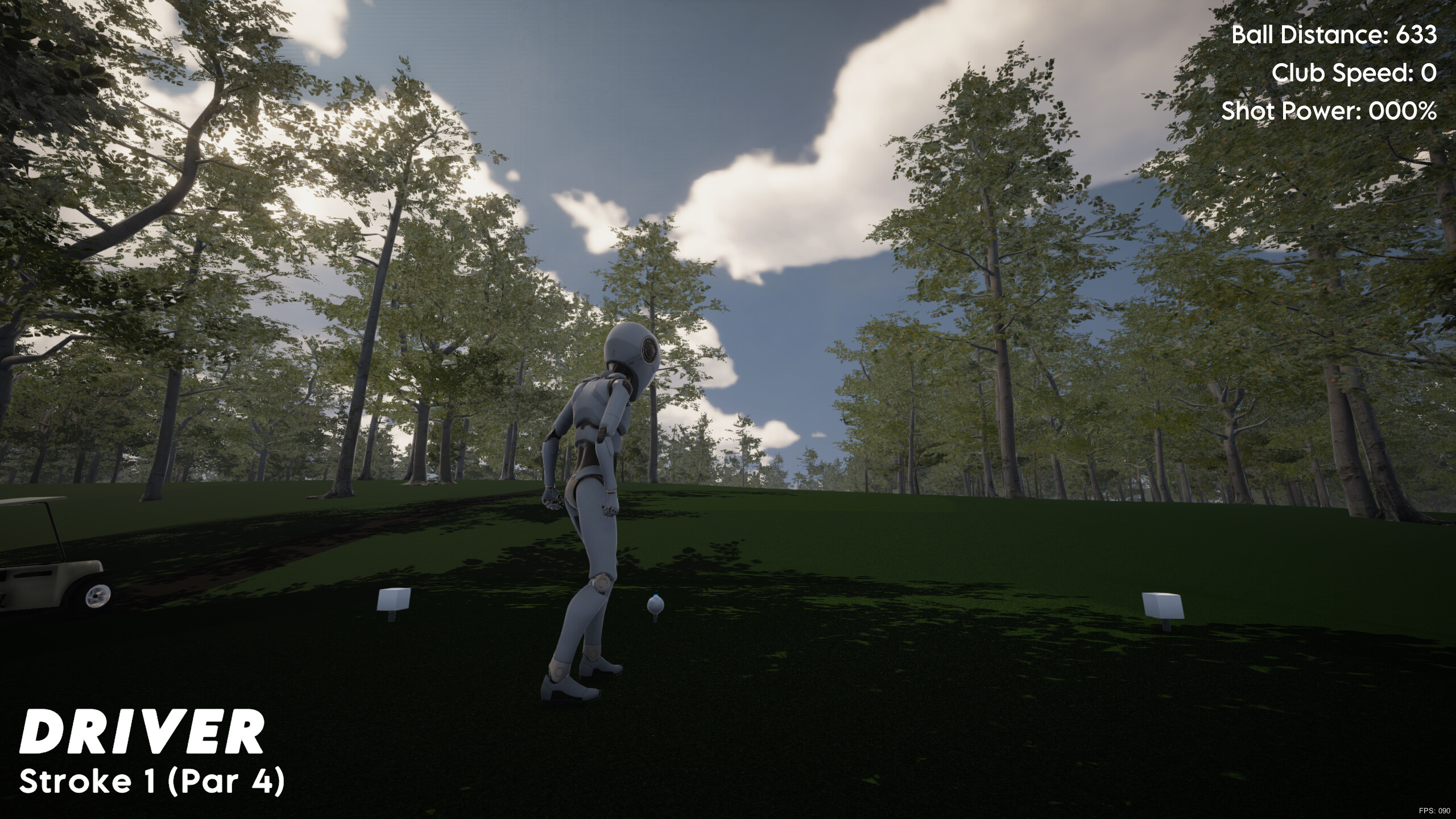 Physics Based Golf screenshot 1