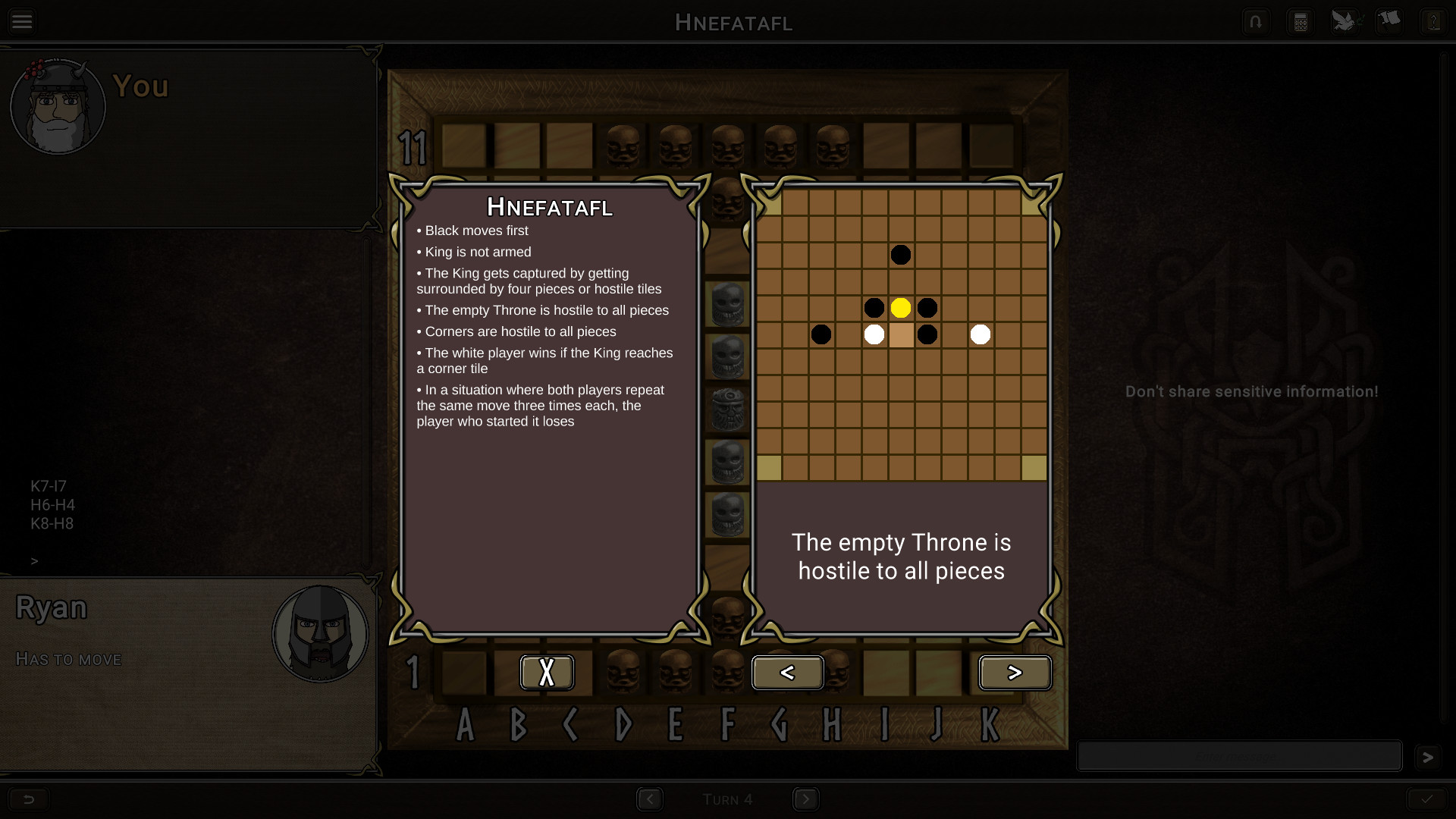 Hnefatafl screenshot 6
