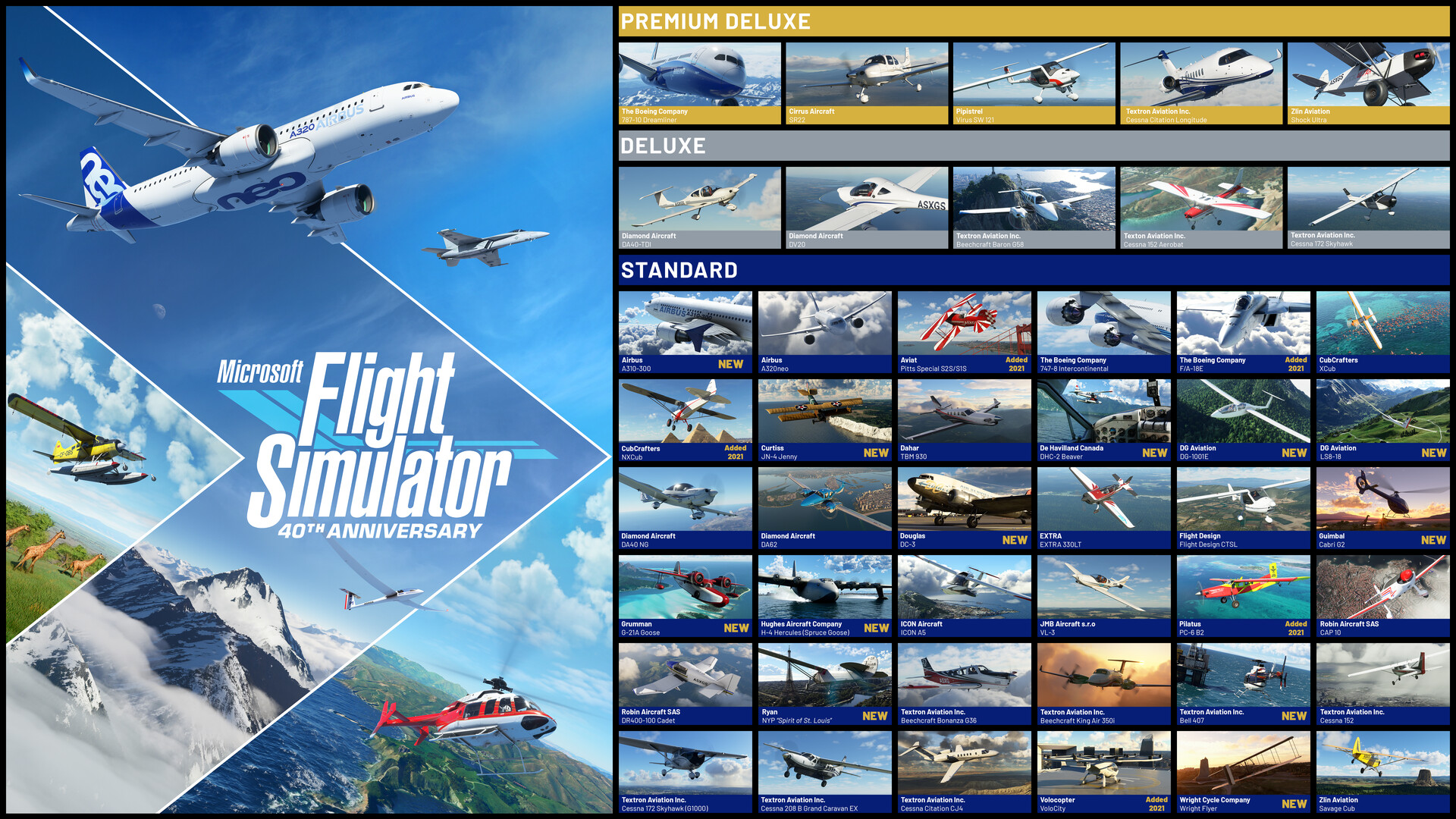 Save 35% on Microsoft Flight Simulator 40th Anniversary Edition on Steam