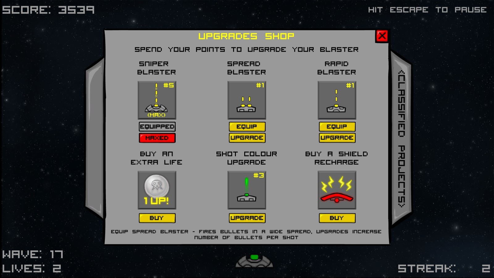 Retro Vaders: Reloaded screenshot 5