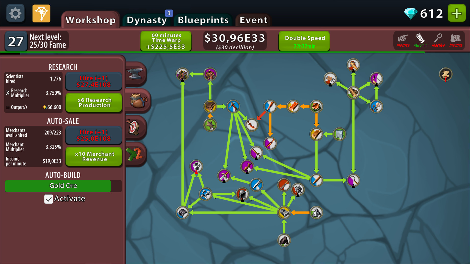 Crafting Idle Clicker screenshot 5