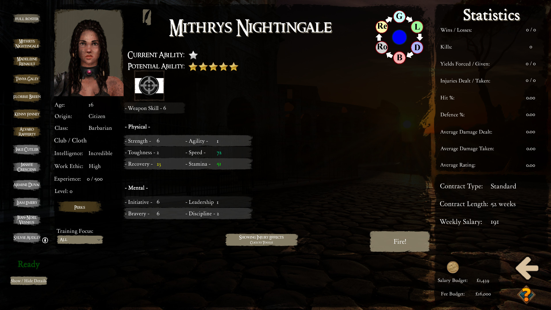 Gladiator Manager screenshot 3