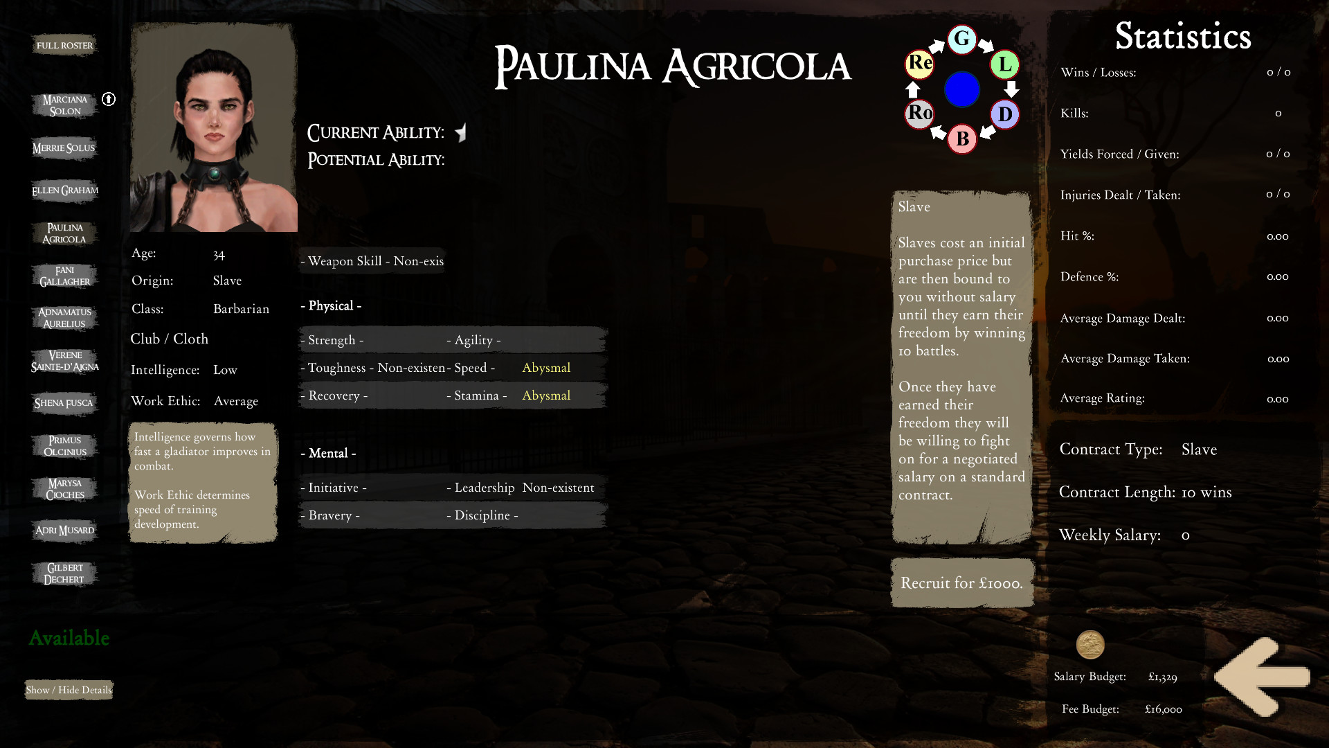 Gladiator Manager screenshot 11