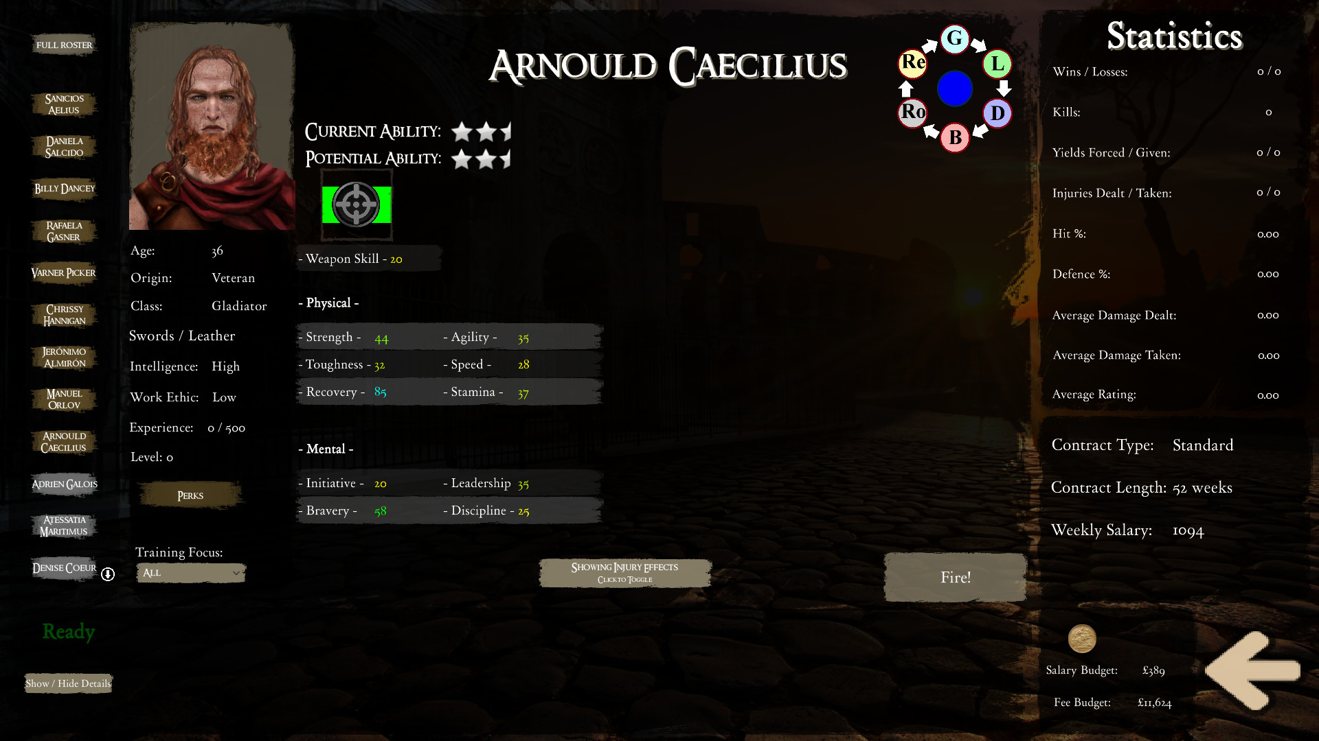 Gladiator Manager screenshot 18