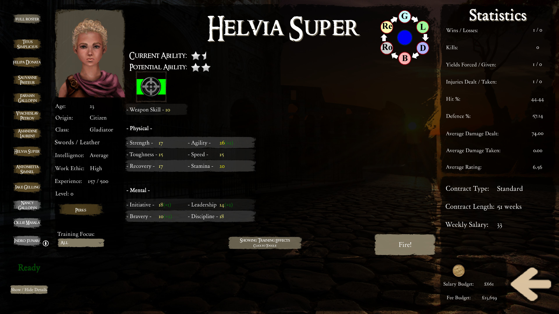 Gladiator Manager screenshot 8