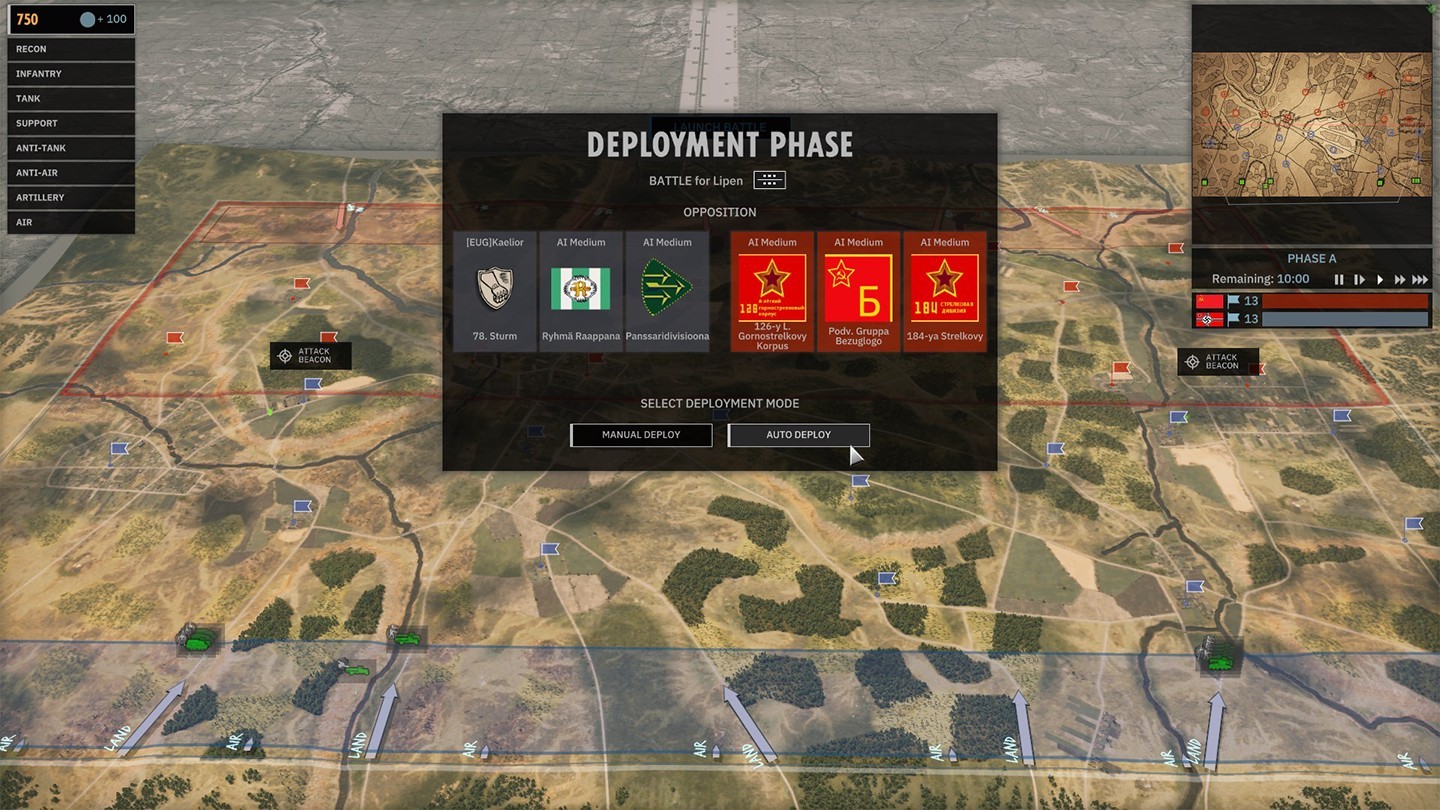 Steel Division 2 - Reinforcement Pack #6 - Auto Deployment screenshot 1