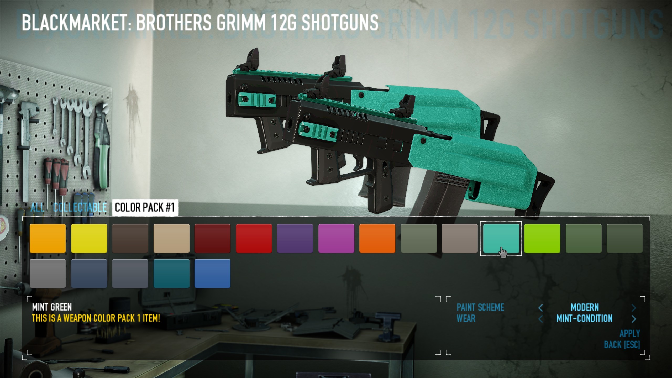 PAYDAY 2: Weapon Color Pack 1 screenshot 3