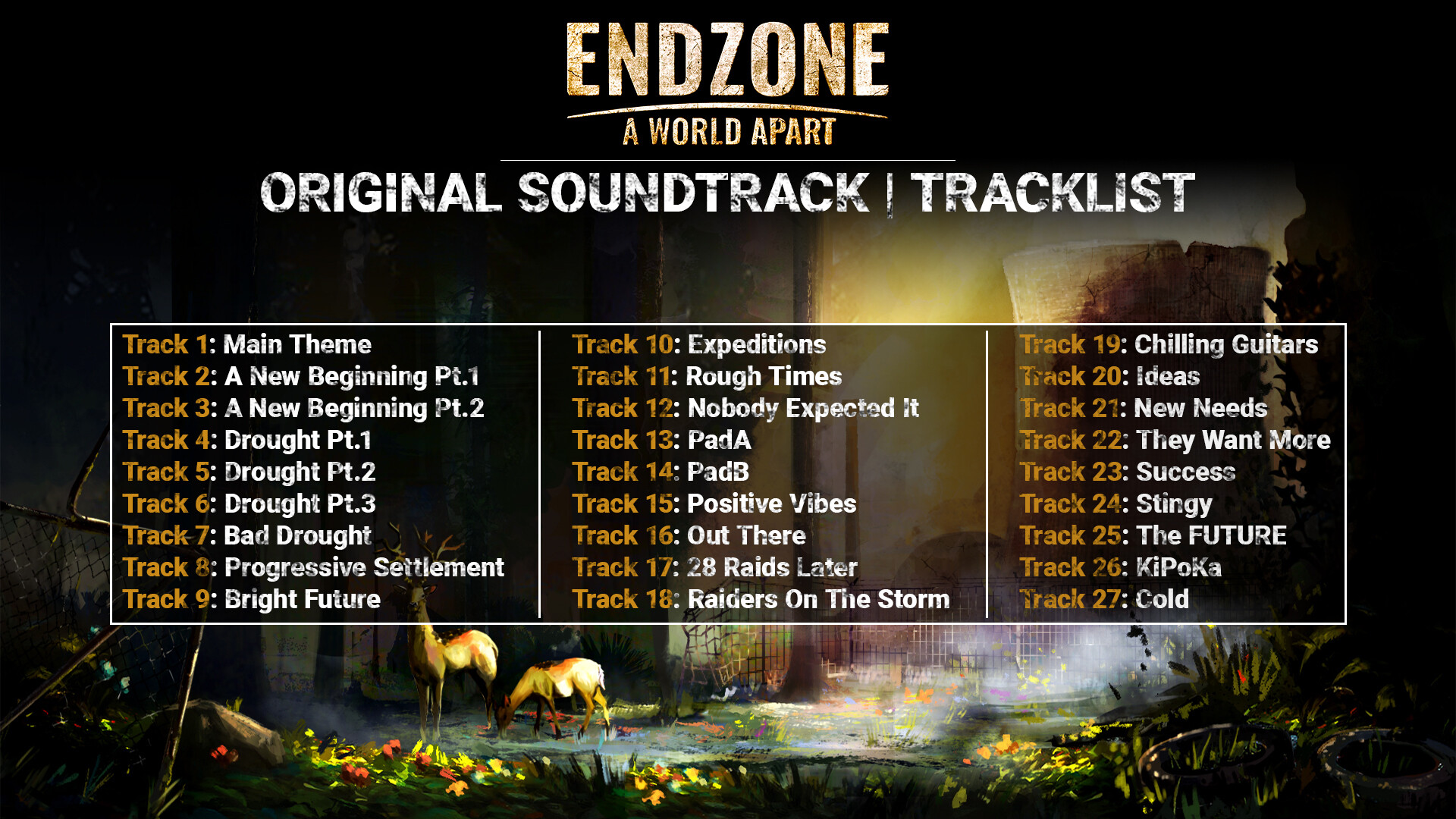 Endzone - A World Apart Soundtrack screenshot 1