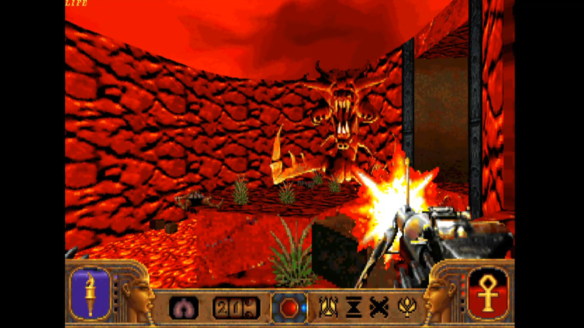 PowerSlave (DOS Classic Edition) screenshot 10