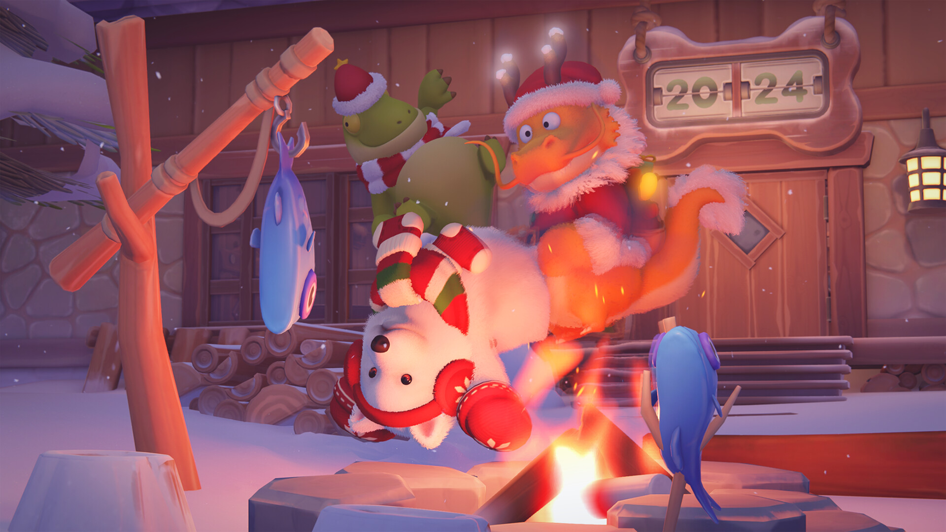 Party Animals es una opción perfecta para jugar en familia y divertirse estas fiestas.