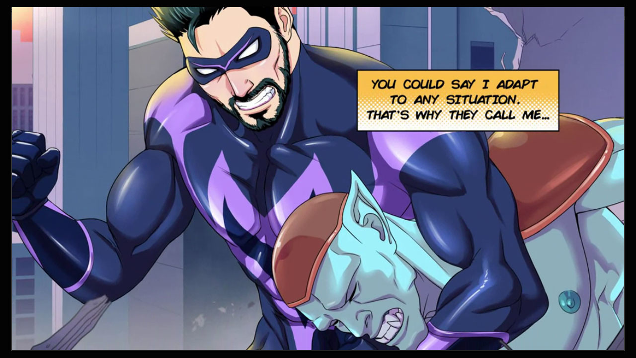 Mister Versatile: A Gay Superhero Visual Novel - image 3