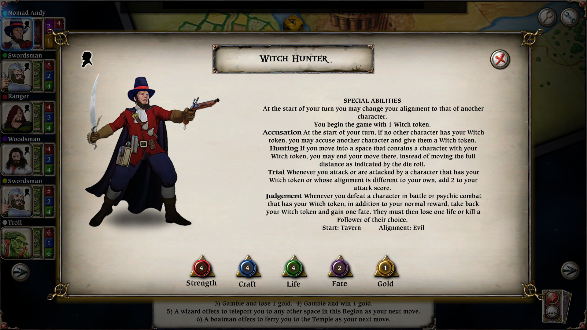 Talisman - Character Pack #21 Witch Hunter screenshot 5