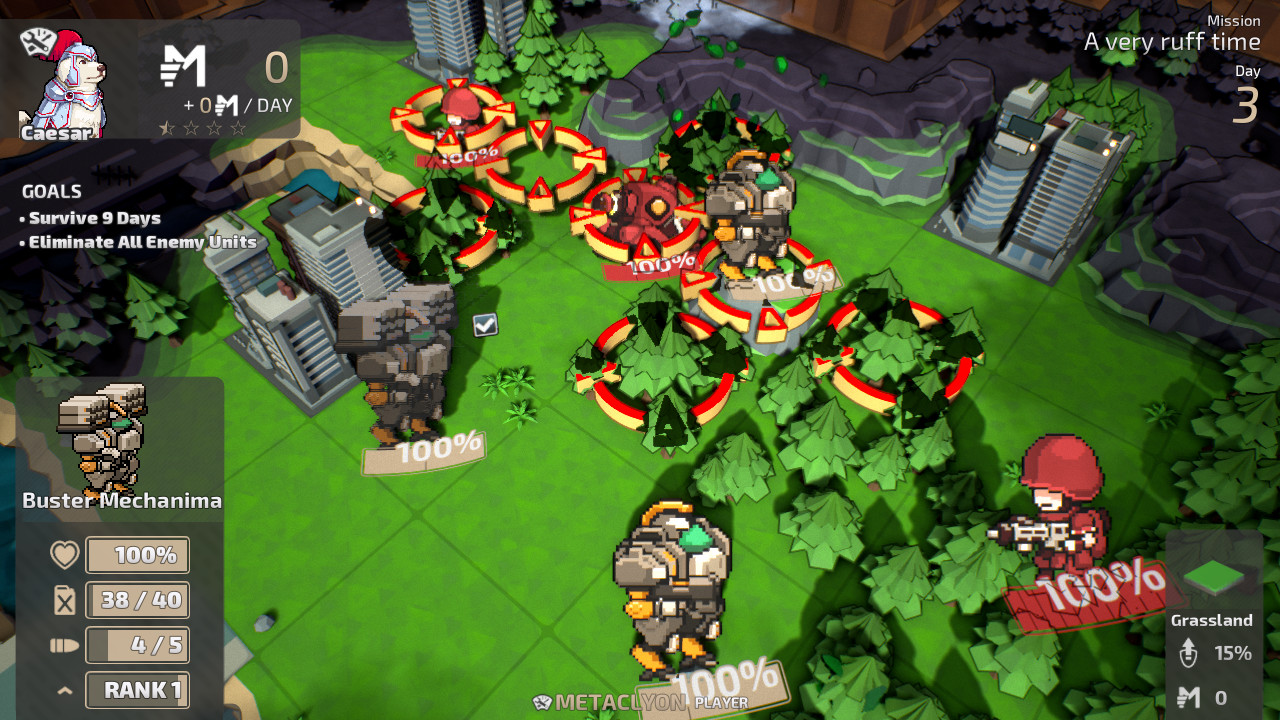 TINY METAL: Caeser's Rescue screenshot 5