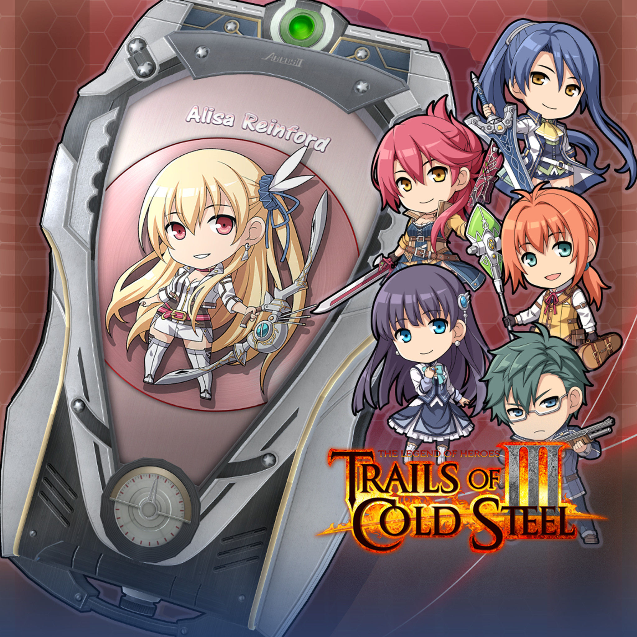 The Legend of Heroes: Trails of Cold Steel III  - ARCUS Cover Set C screenshot 1