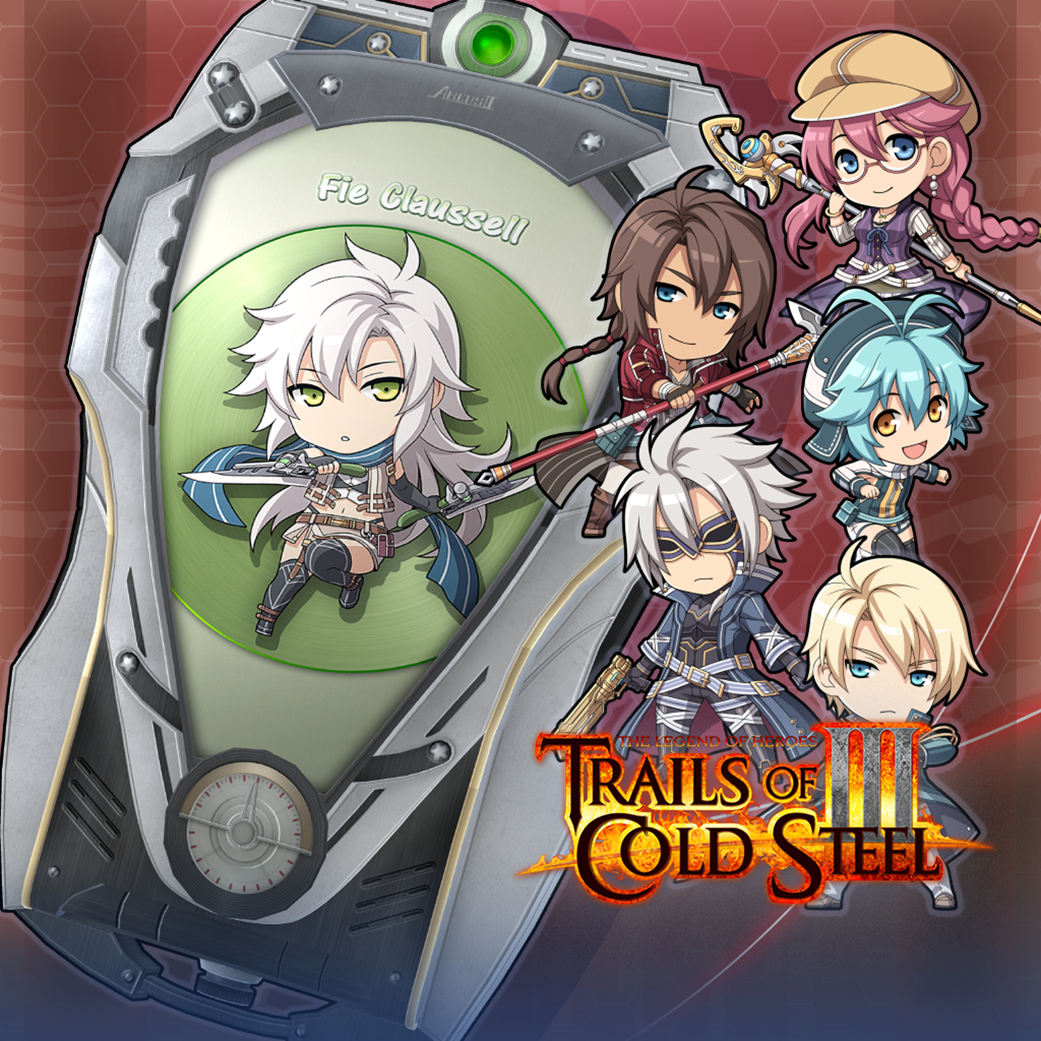 The Legend of Heroes: Trails of Cold Steel III  - ARCUS Cover Set D screenshot 1