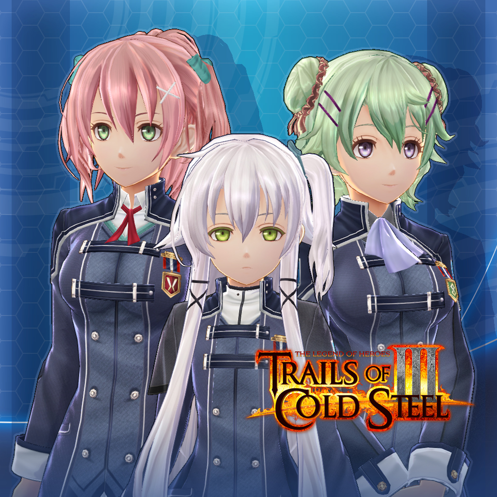 The Legend of Heroes: Trails of Cold Steel III - Cute Hair Extension Set screenshot 1