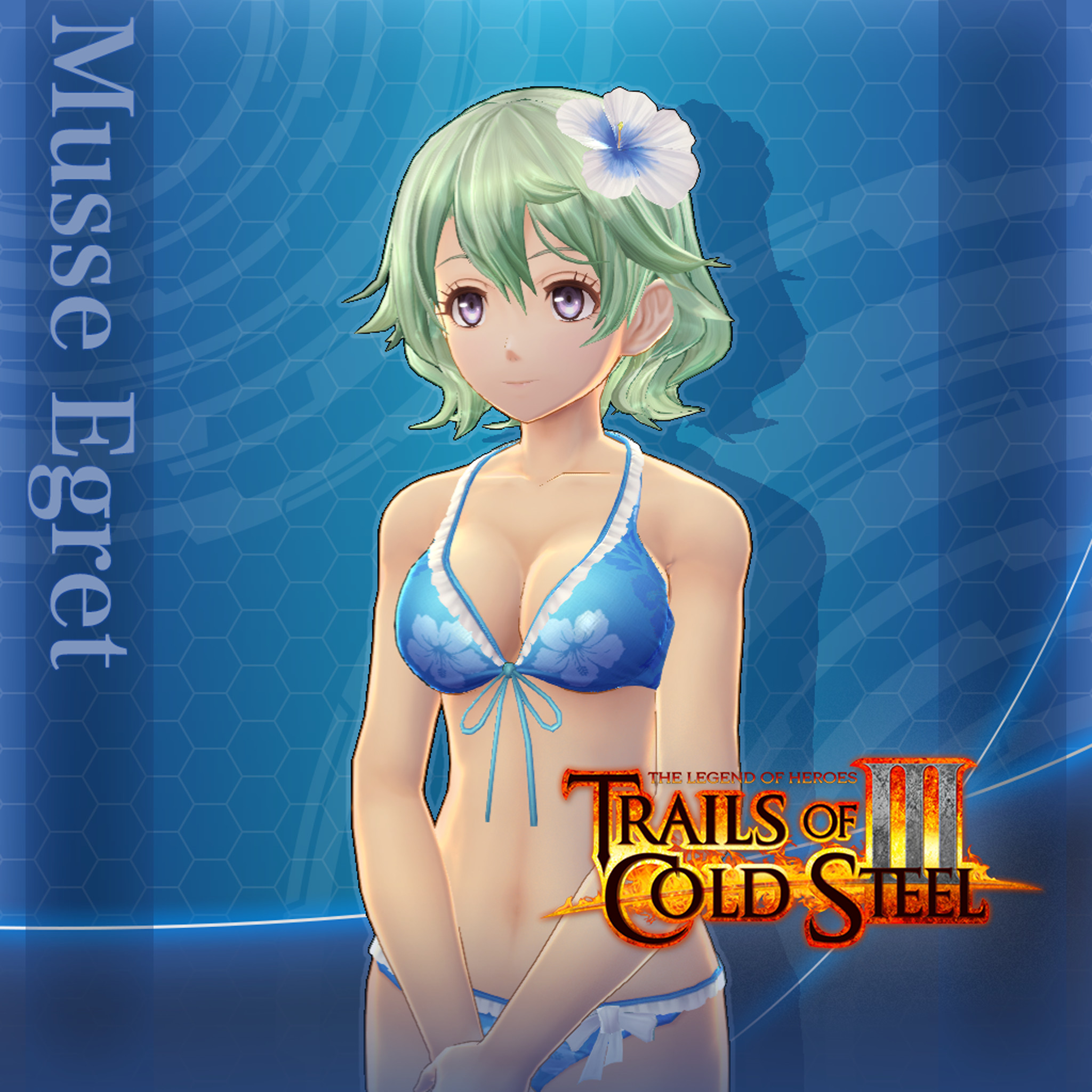 The Legend of Heroes: Trails of Cold Steel III - Musse's "Coquettish Blue" Costume screenshot 1