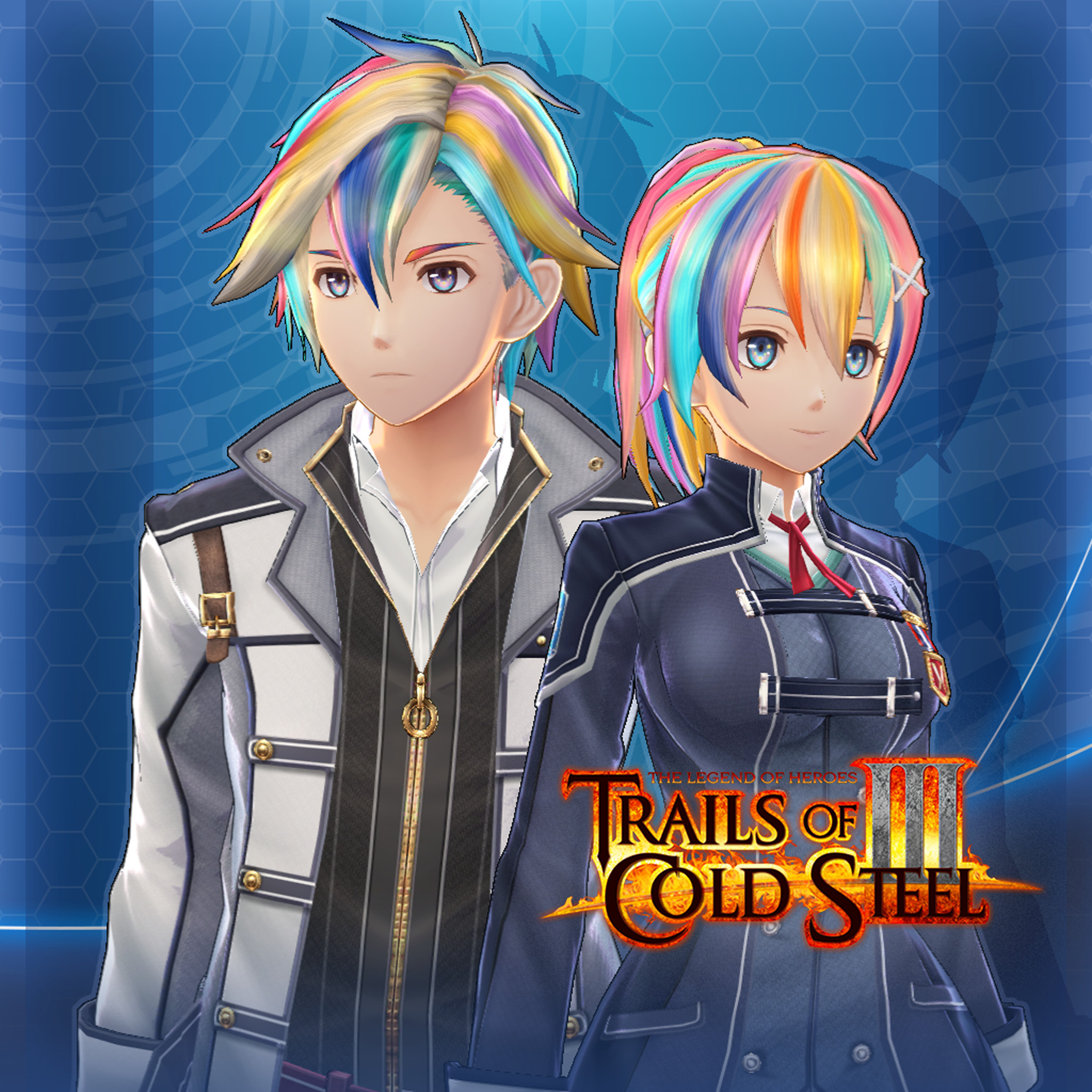 The Legend of Heroes: Trails of Cold Steel III  - Rainbow Hair Set screenshot 1