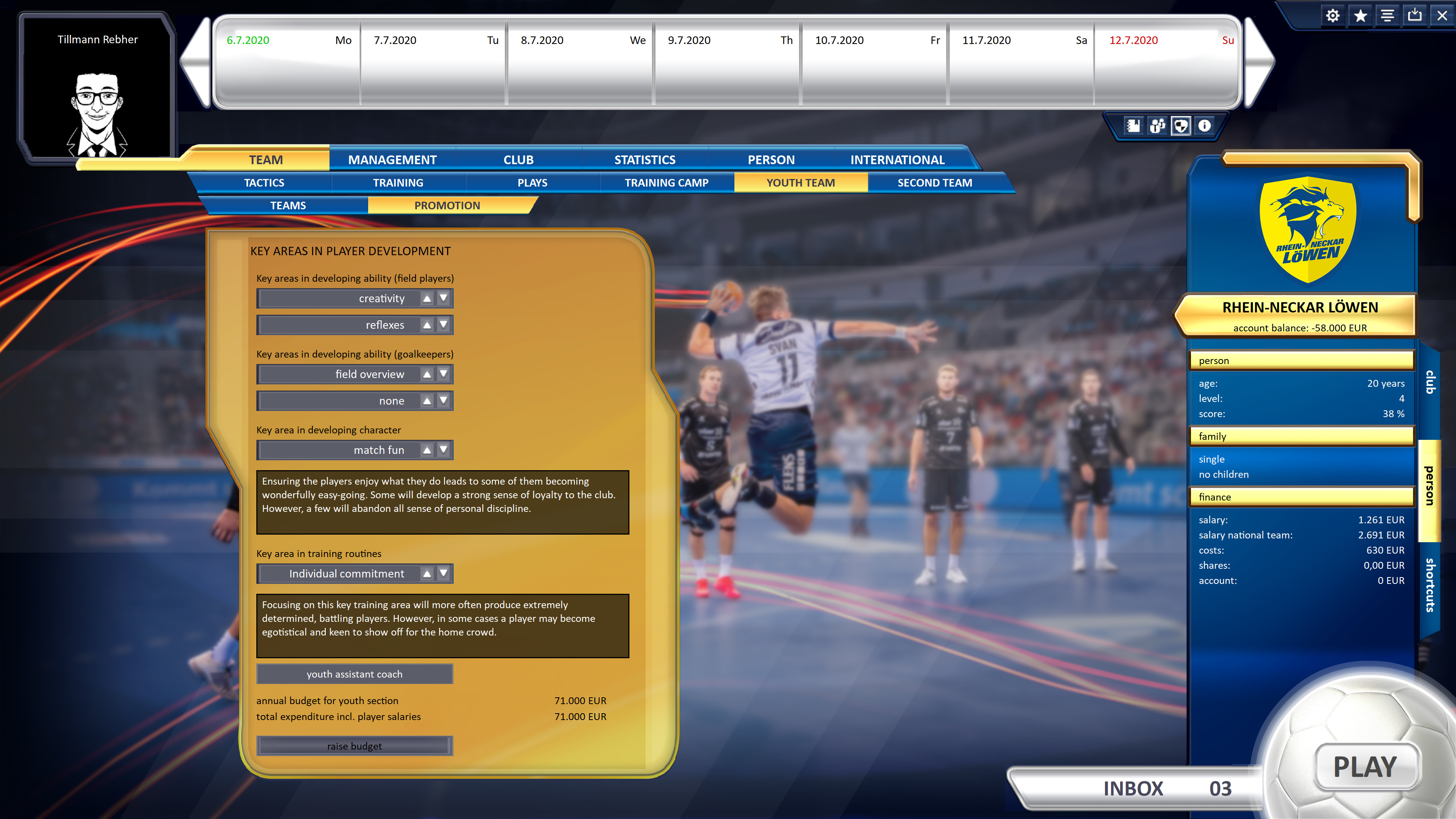 Handball Manager 2021 screenshot 12