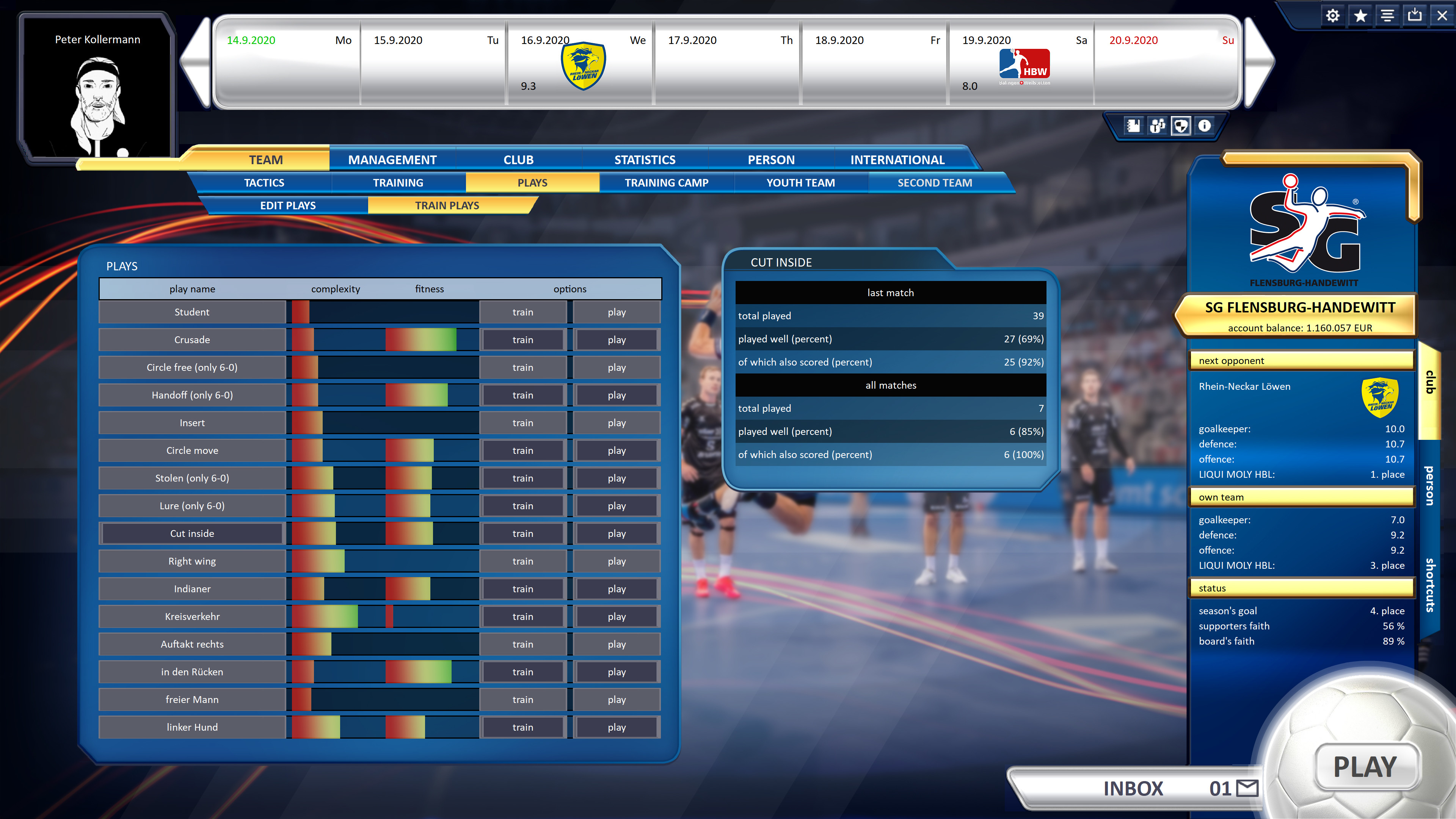 Handball Manager 2021 screenshot 14