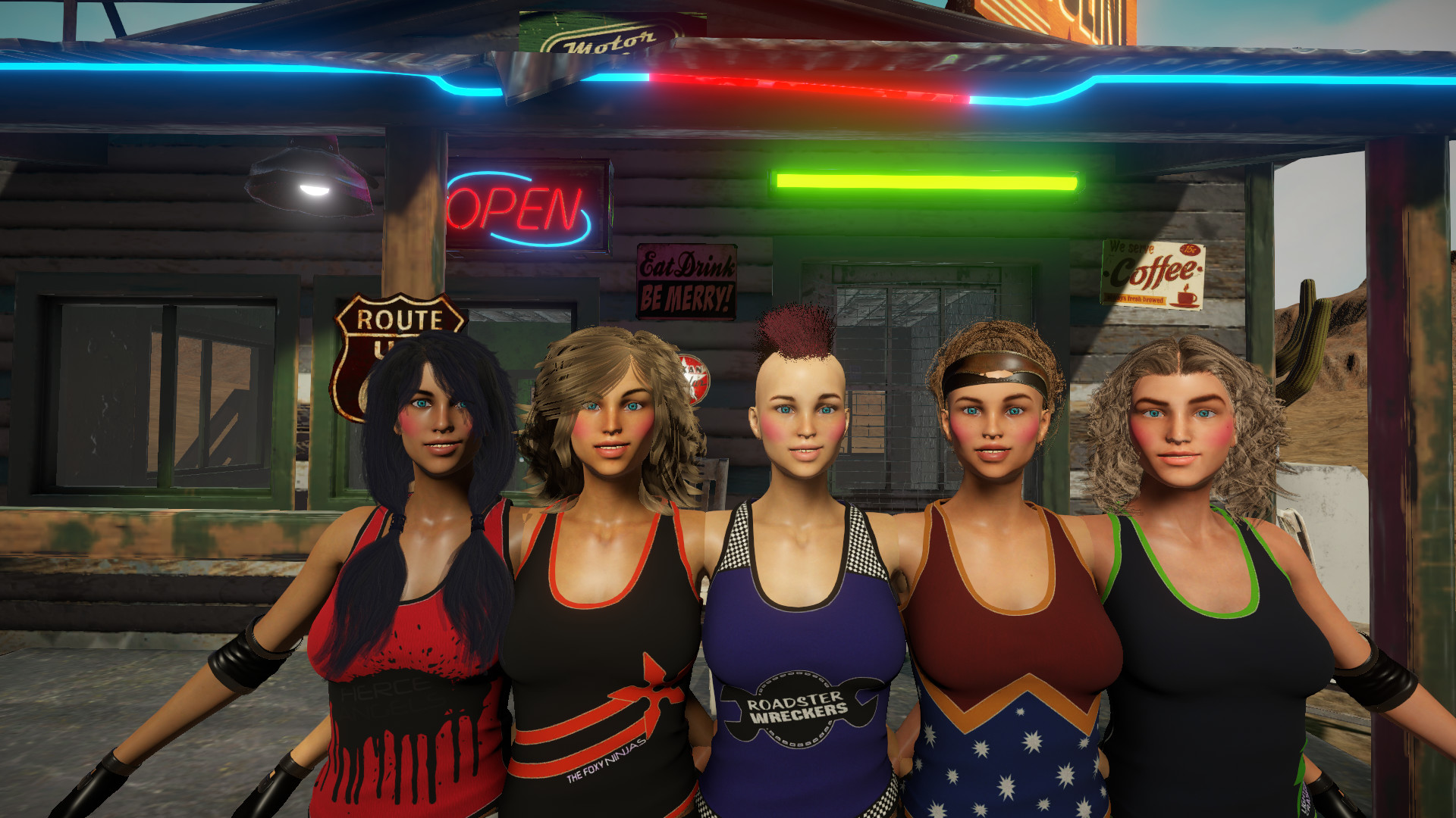 Heads for 3D Visual Novel Maker screenshot 1