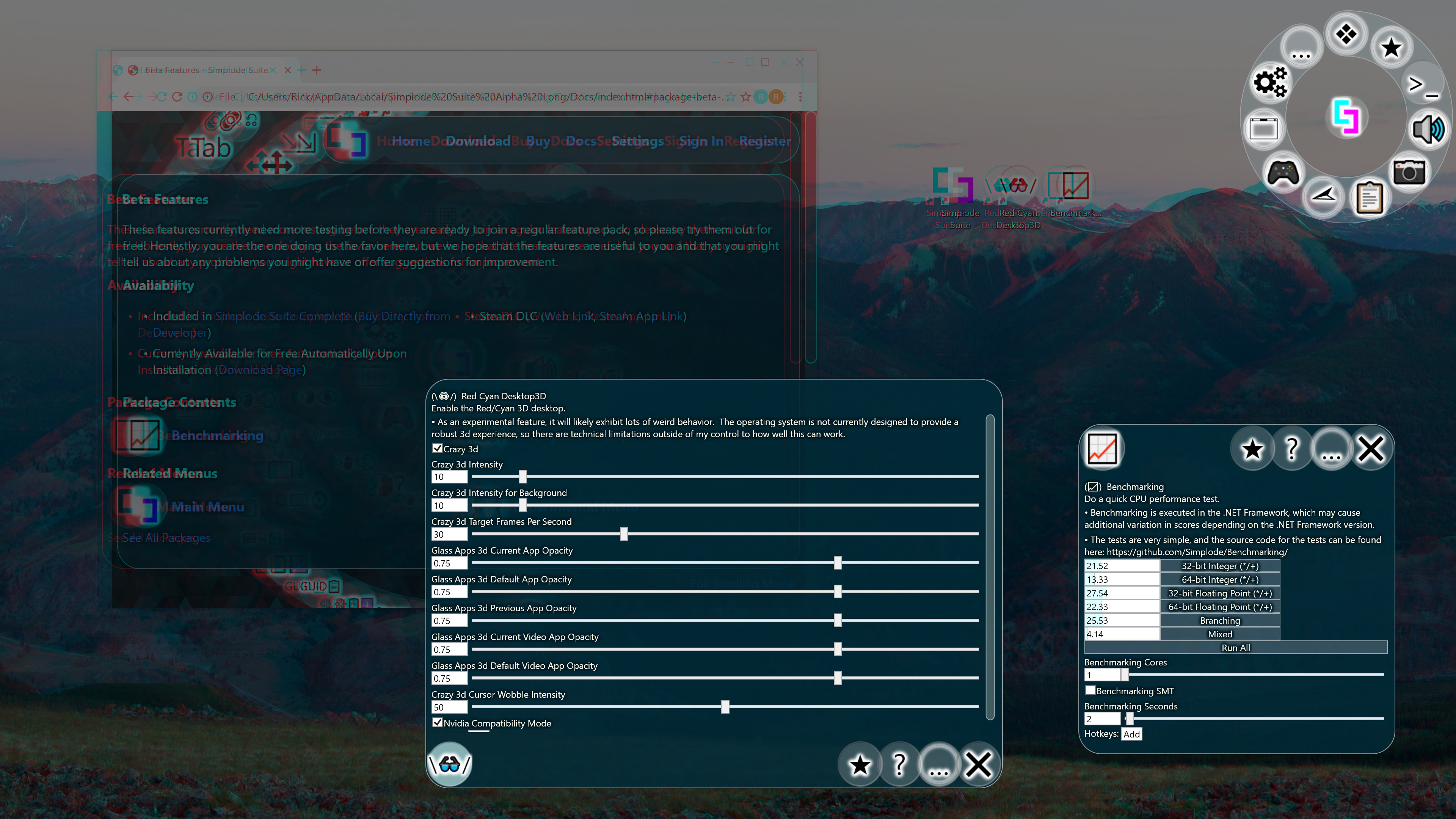 Simplode Suite - Beta Features screenshot 1
