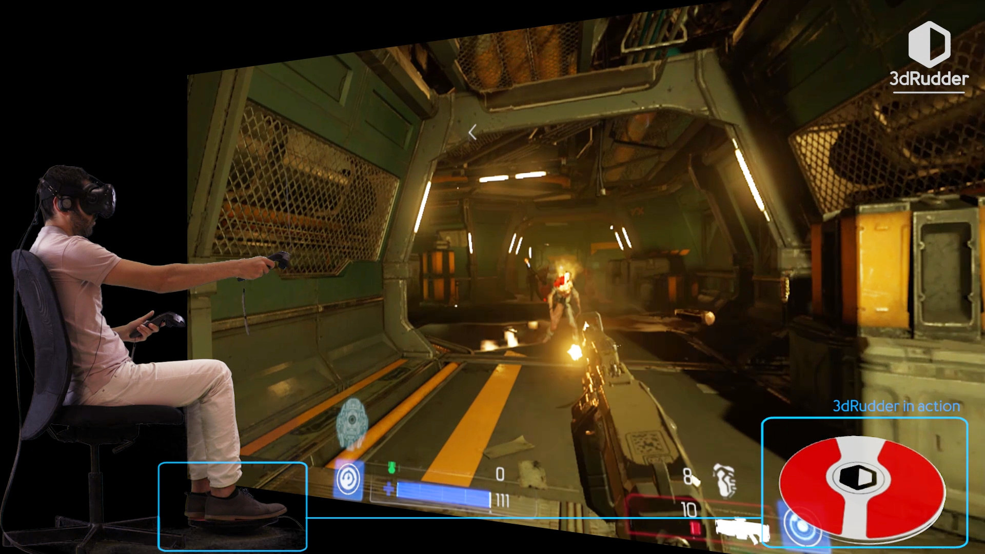 3dRudder Driver for SteamVR screenshot 4
