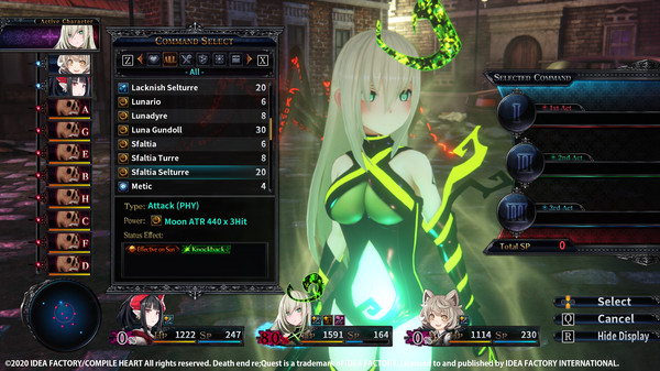 Death end re;Quest 2 screenshot