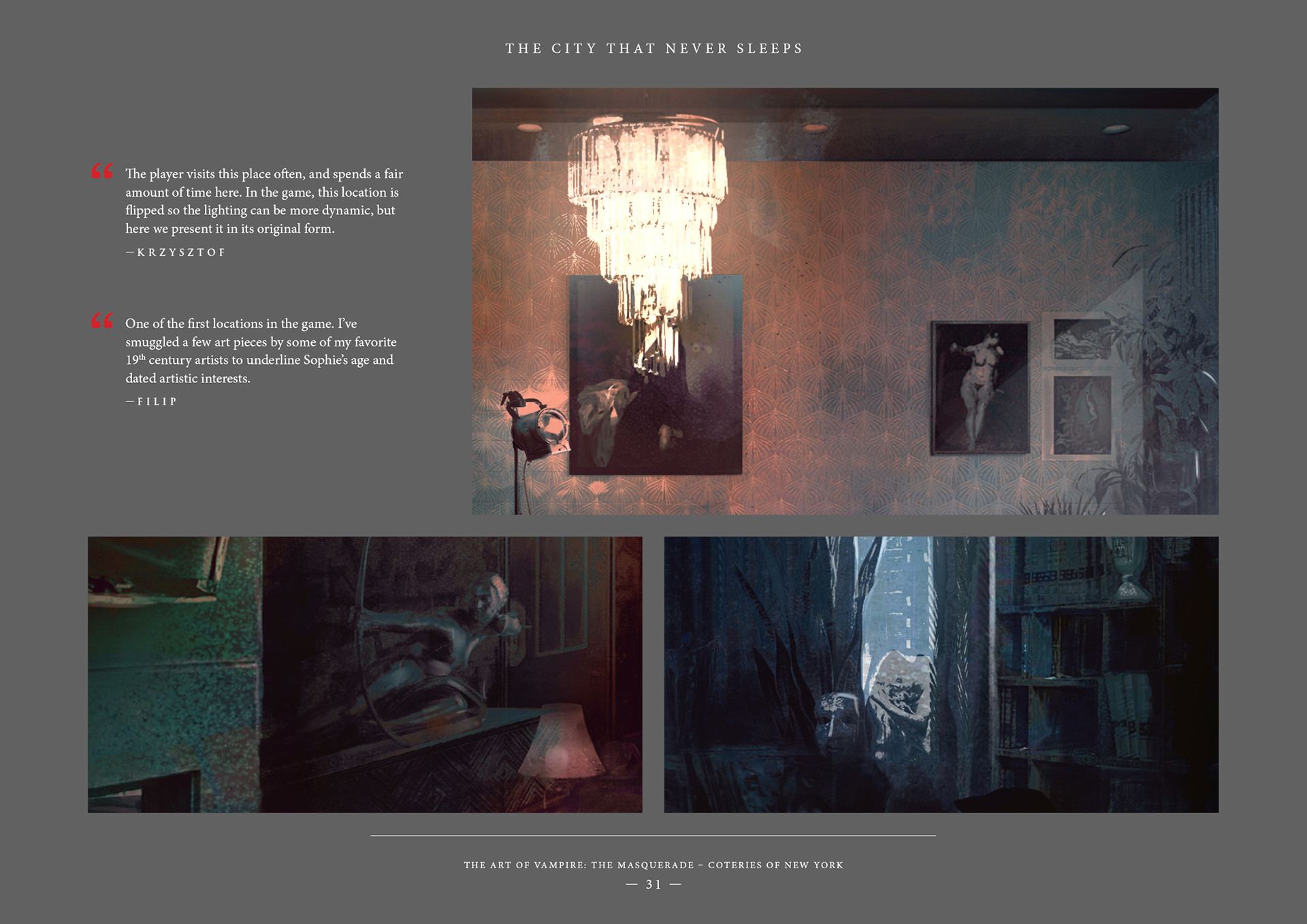 Vampire: The Masquerade - Coteries of New York Artbook screenshot 7