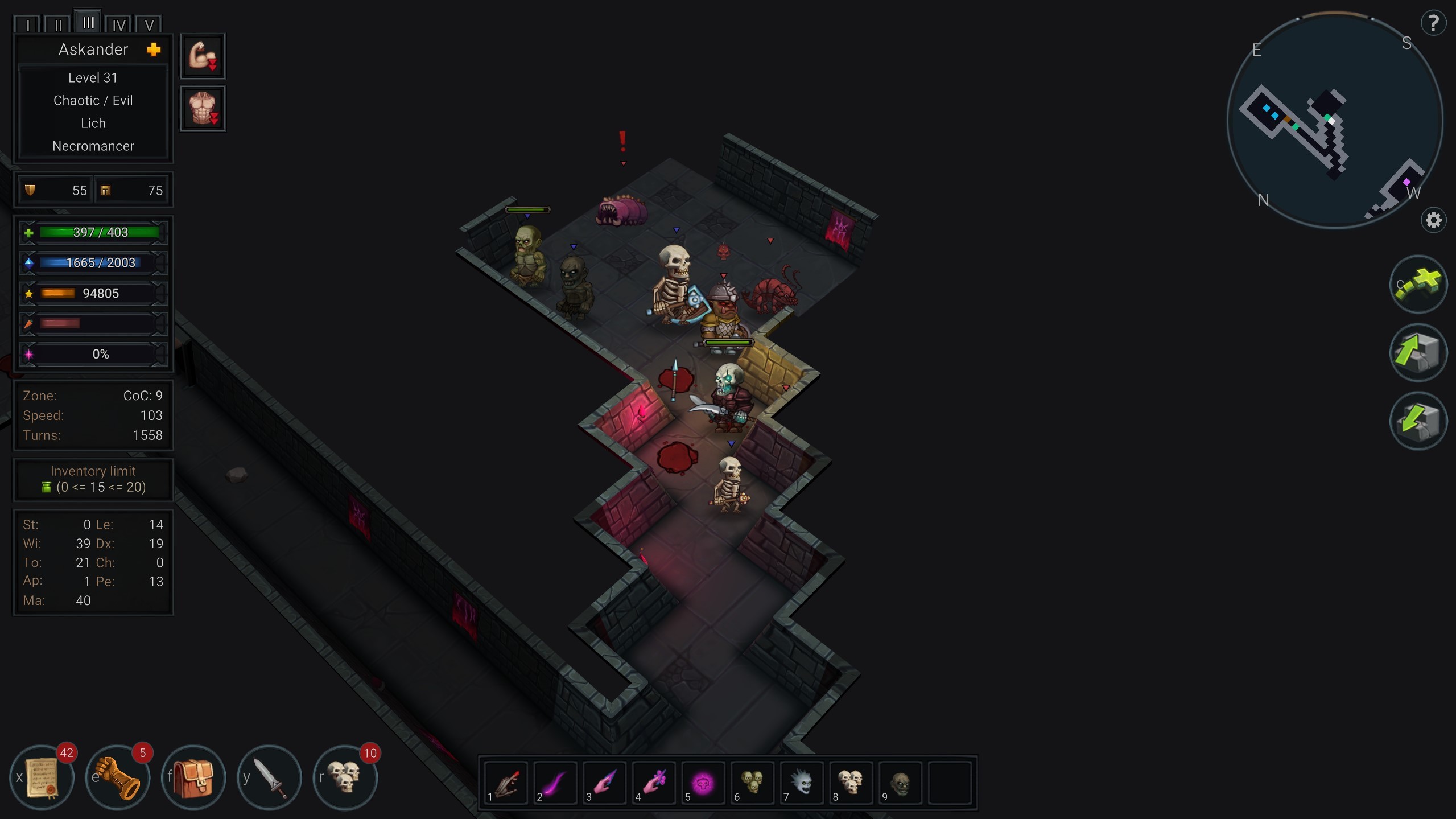 Ultimate ADOM - Caverns of Chaos screenshot 11