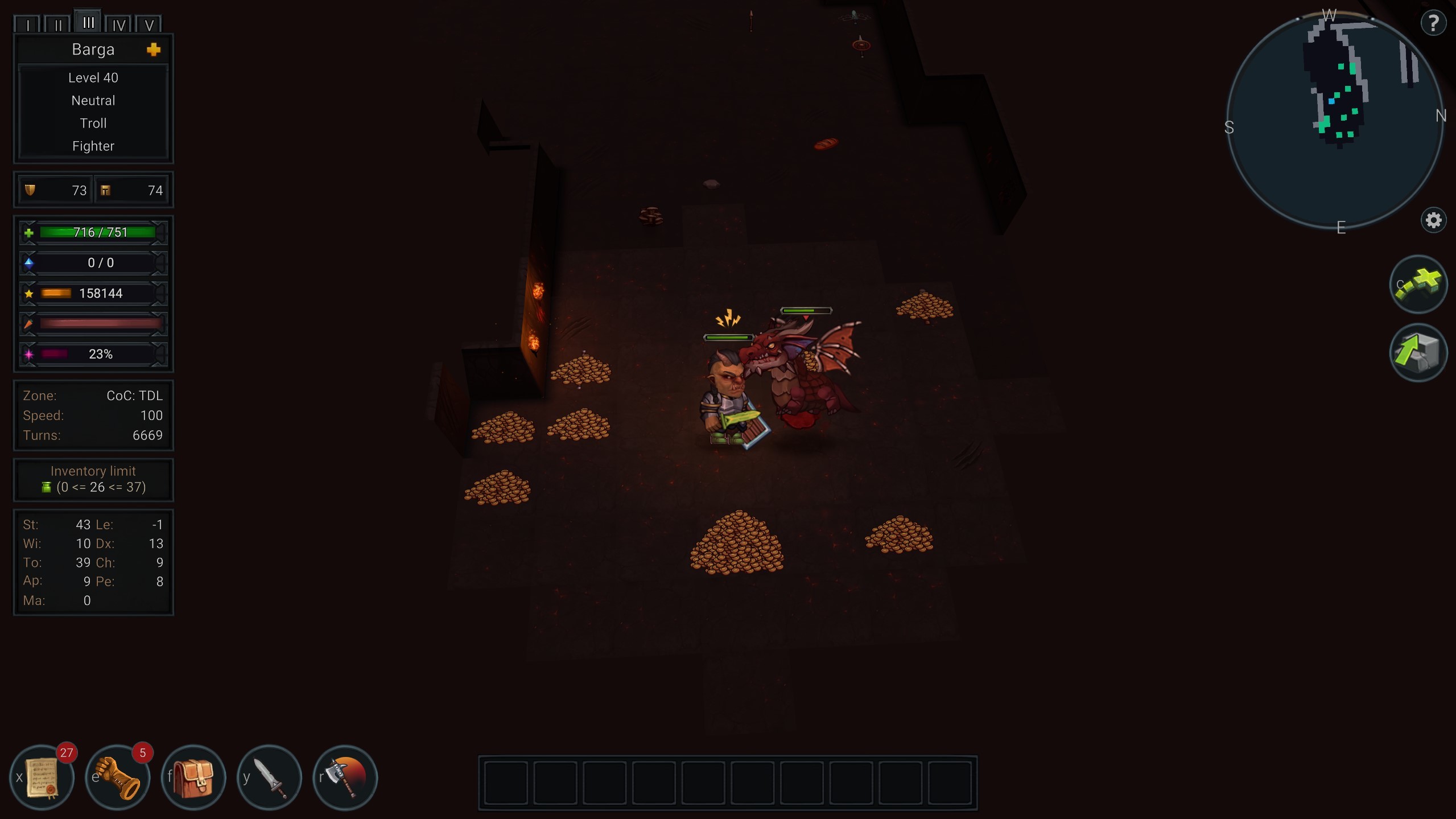 Ultimate ADOM - Caverns of Chaos screenshot 14