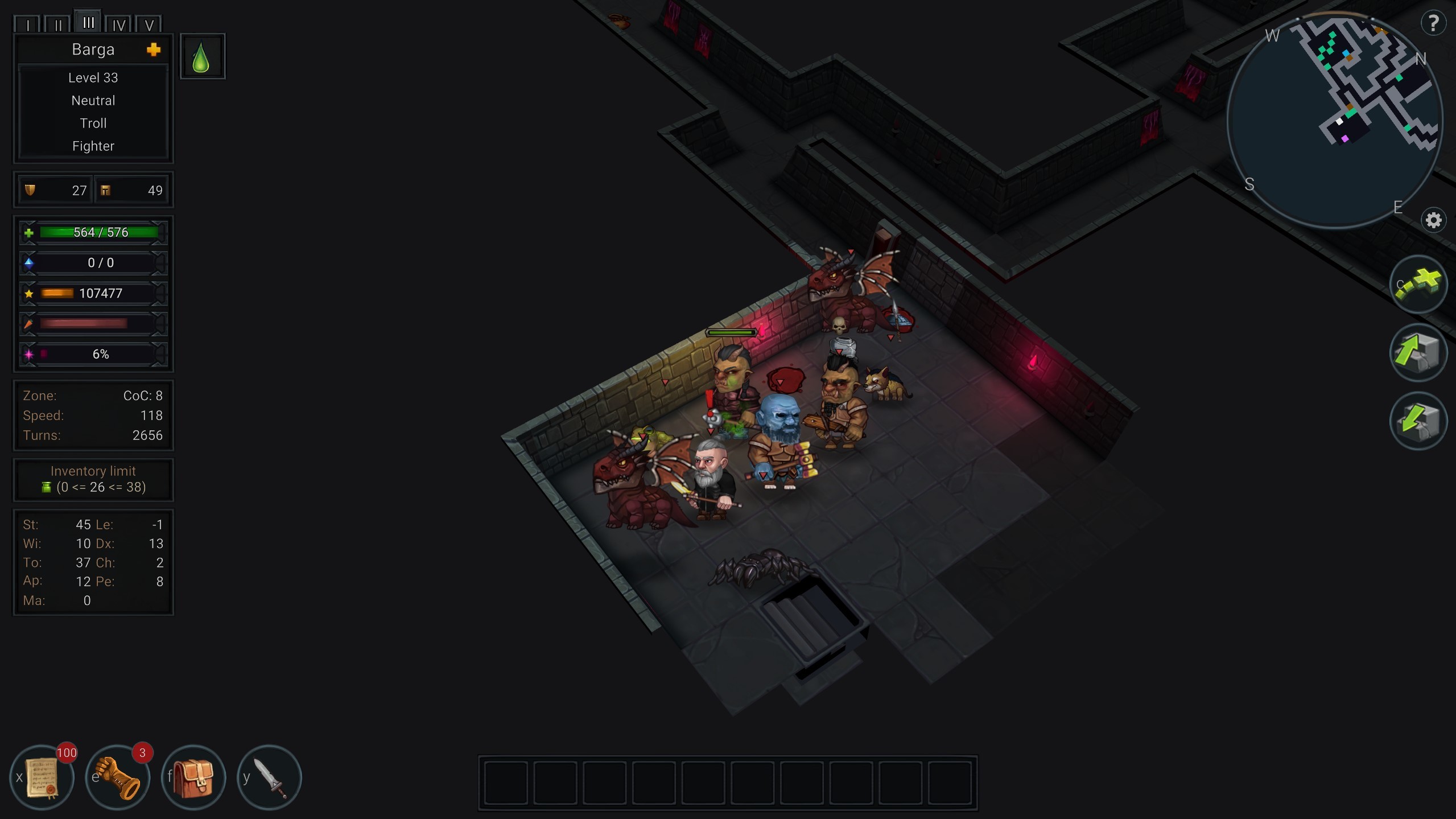 Ultimate ADOM - Caverns of Chaos screenshot 13