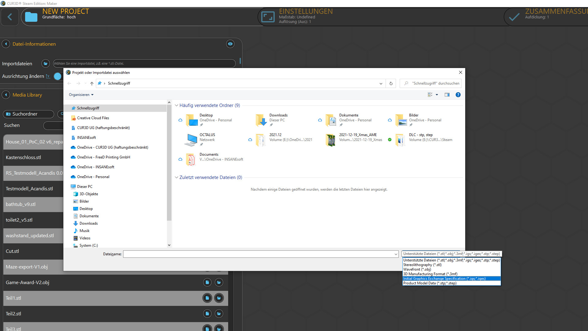 Initial Graphics Exchange Specification (*.igs, *.iges) screenshot 1