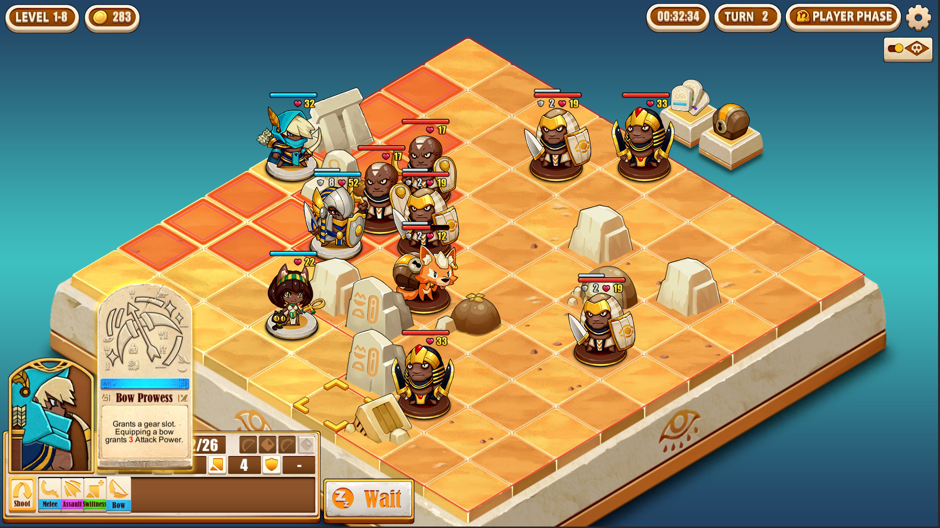 Warriors of the Nile  screenshot 1