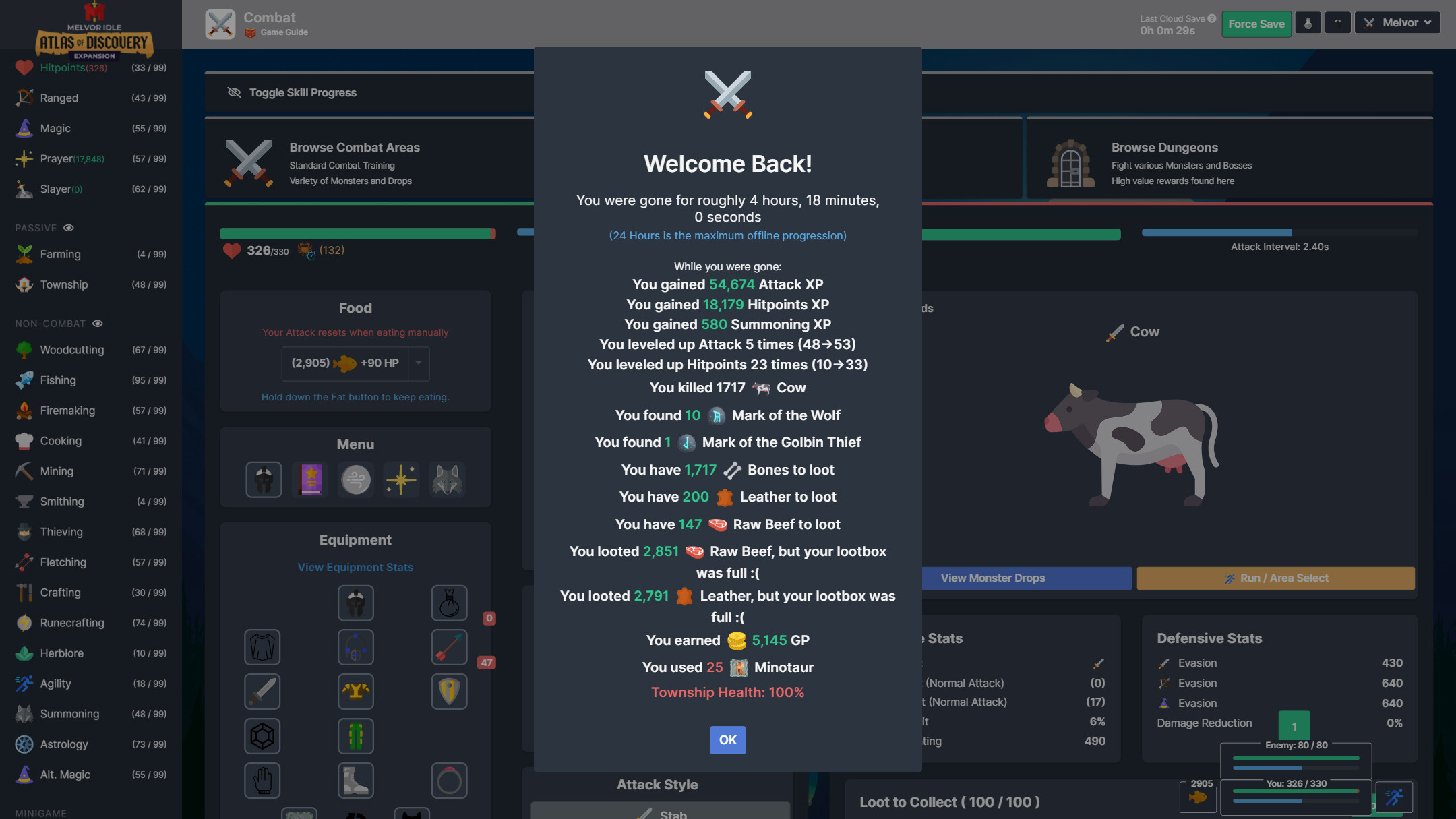 Melvor Idle screenshot 4