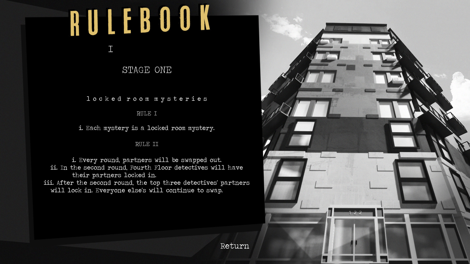 Methods: The Detective Competition screenshot 8