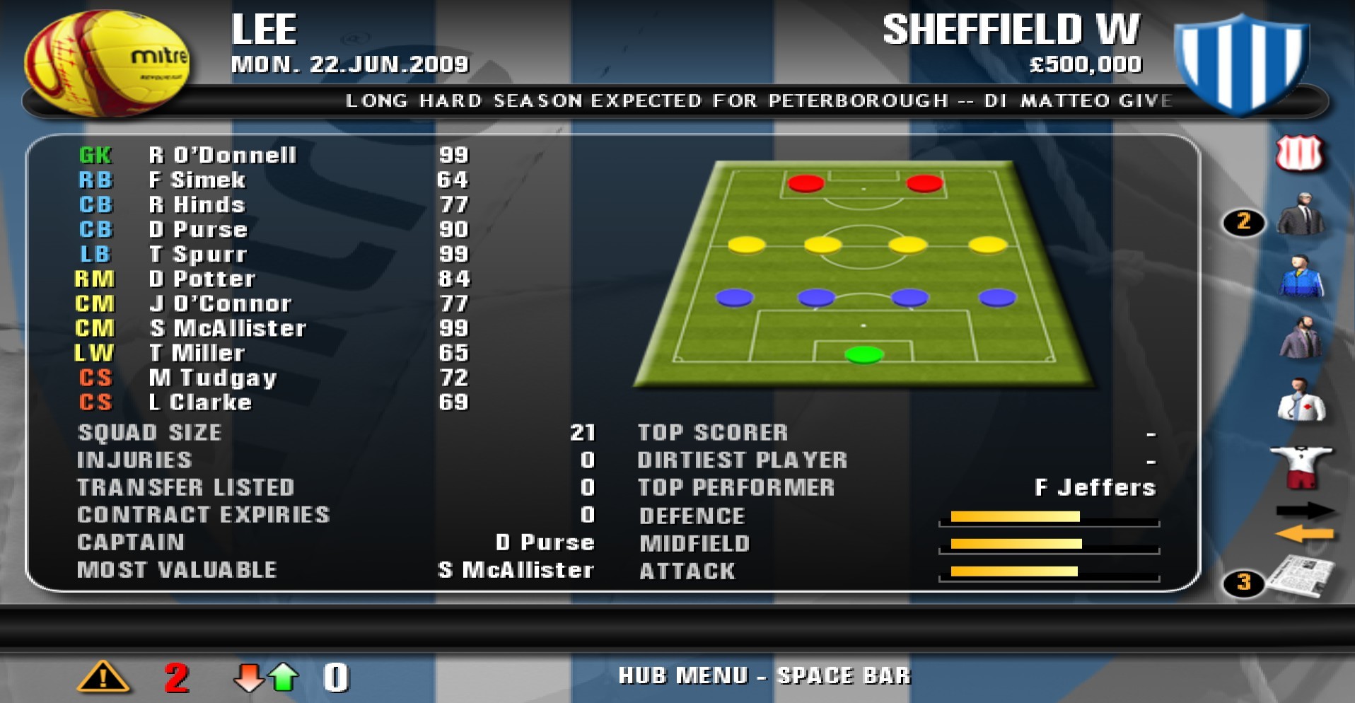 Premier Manager 10 screenshot 6