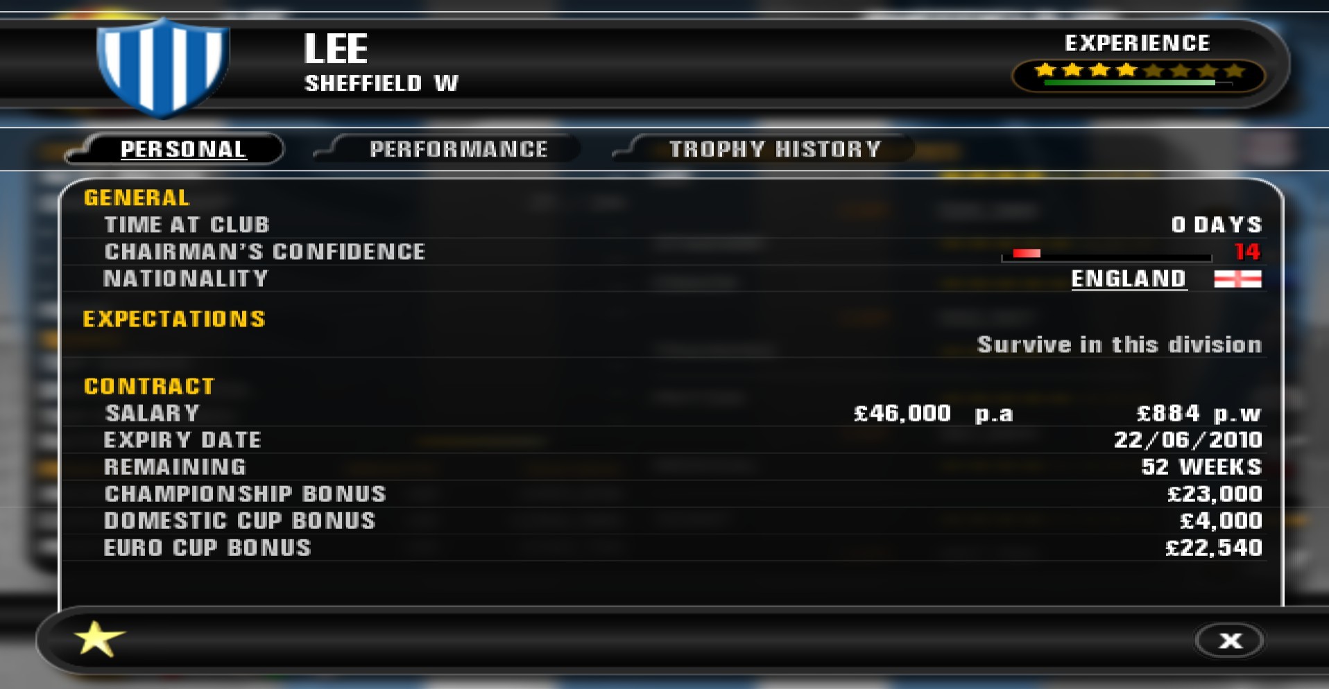 Premier Manager 10 screenshot 9
