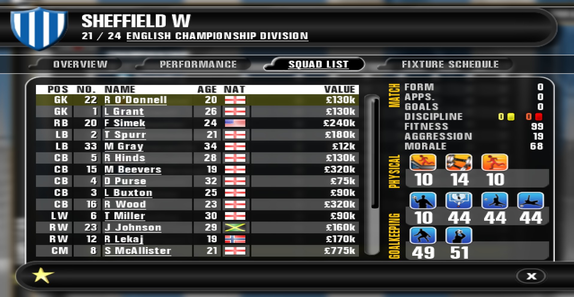Premier Manager 10 screenshot 10