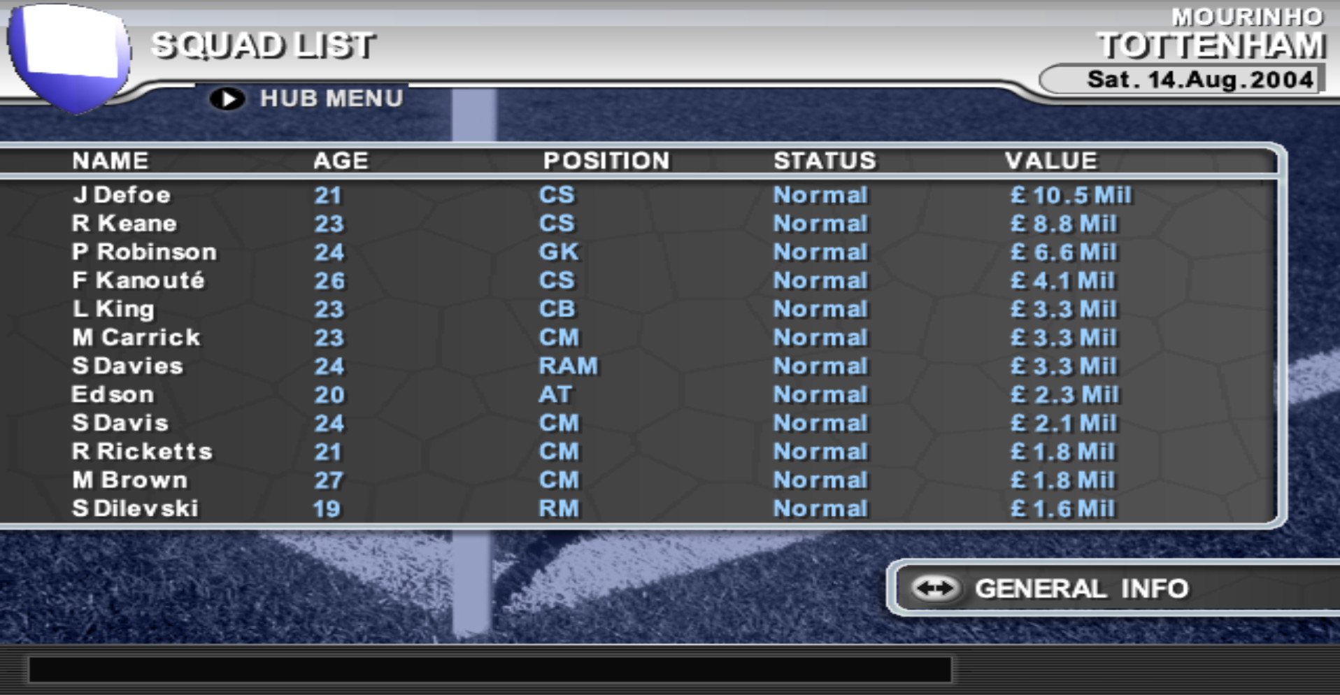 Premier Manager 04/05 screenshot 4
