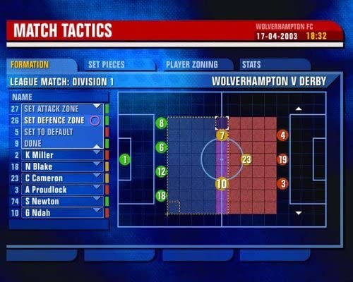Premier Manager 03/04 screenshot 10