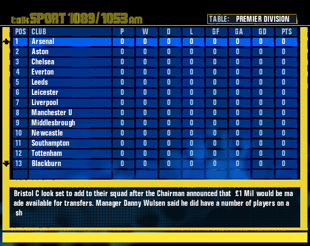 Premier Manager 03/04 screenshot 6