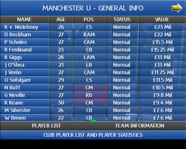 Premier Manager 02/03 screenshot 12