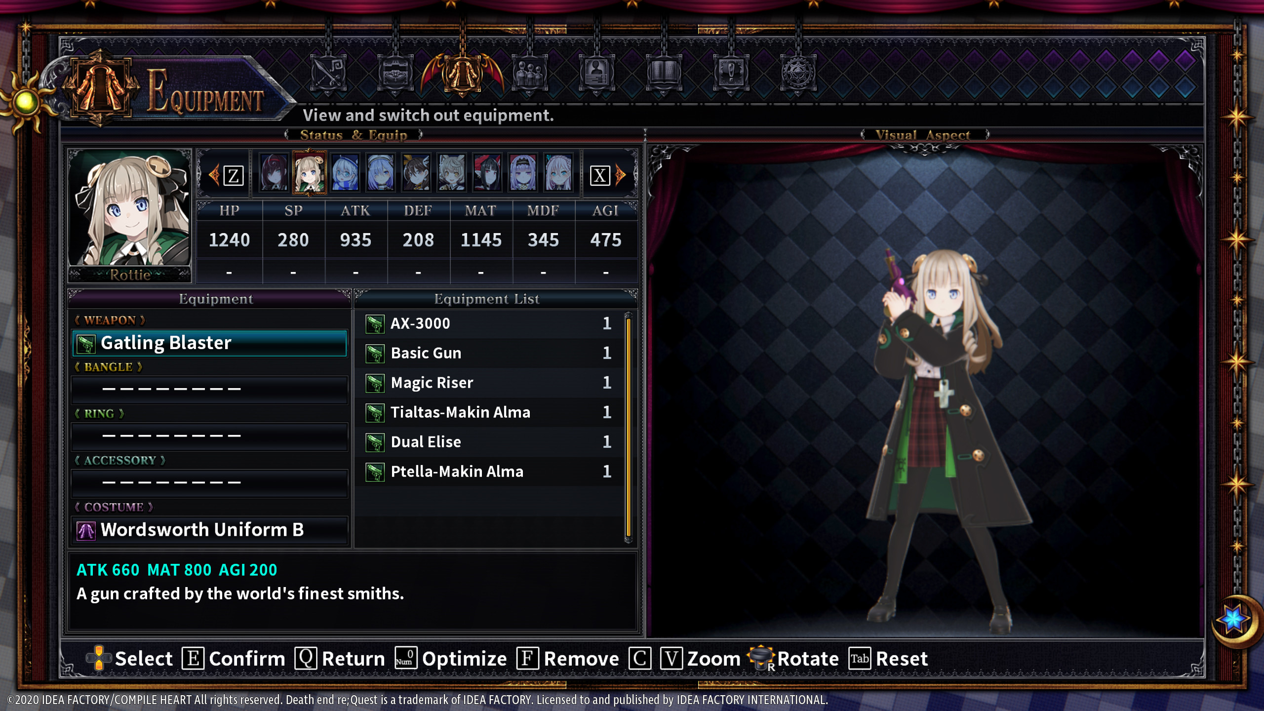 Death end re;Quest 2 - Ultimate Weapon Set screenshot 2